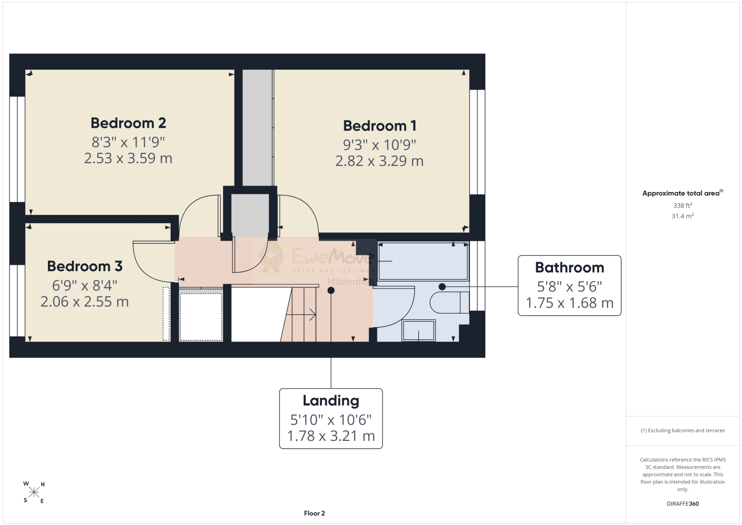 30, The Mallards, Brandon floorplan