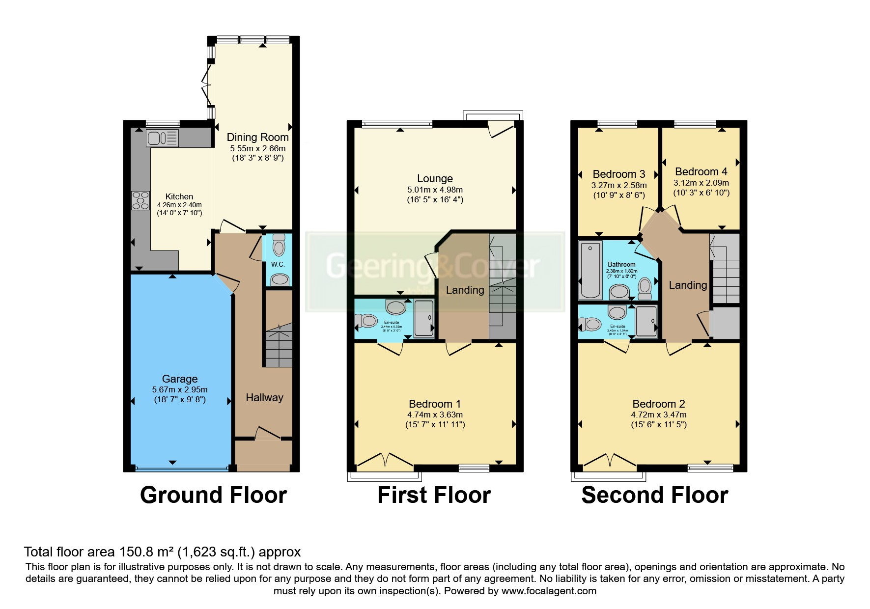 36, Kings Walk, Maidstone floorplan