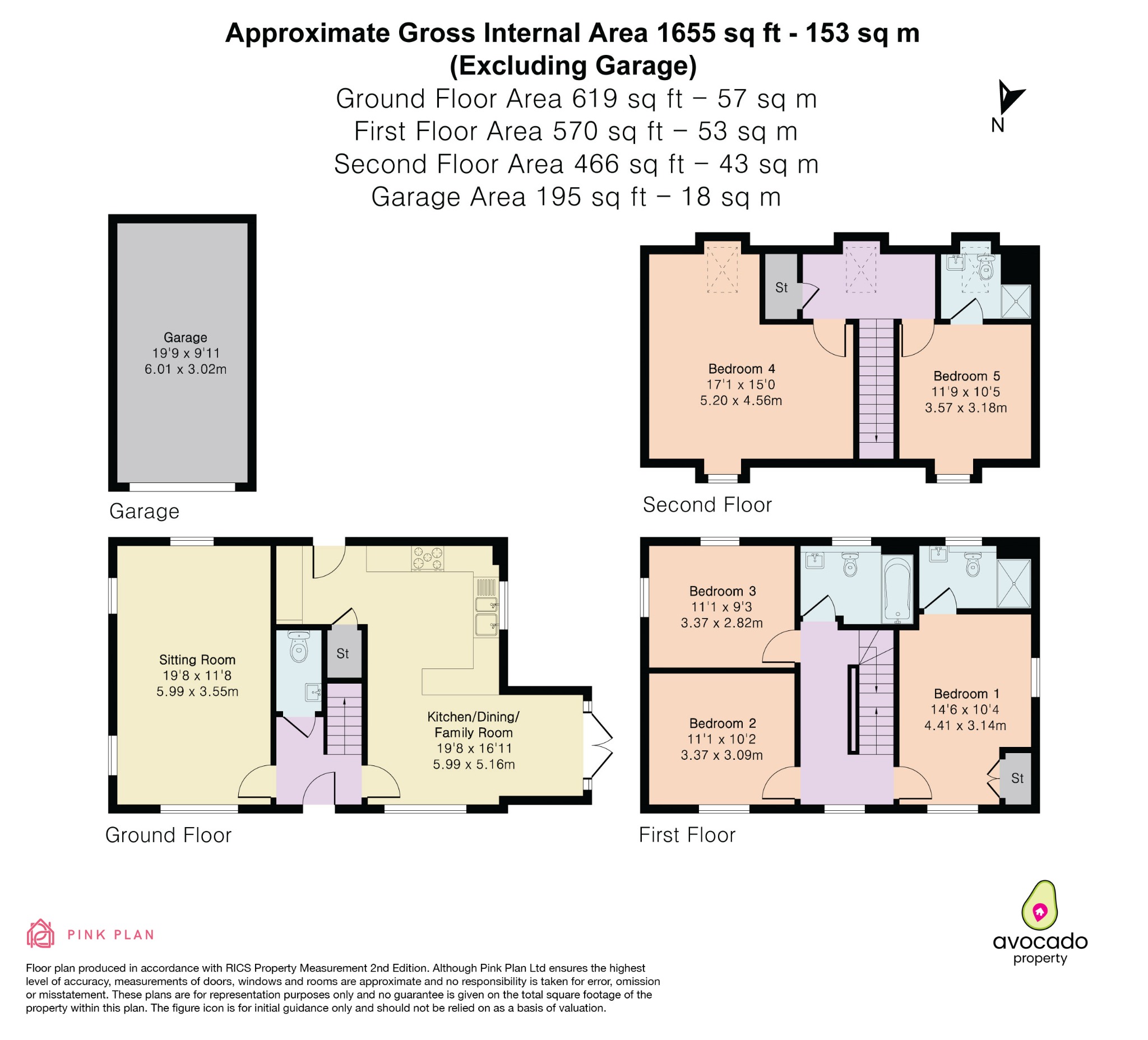 17 Exeter Drive, Bicester, Oxfordshire floorplan
