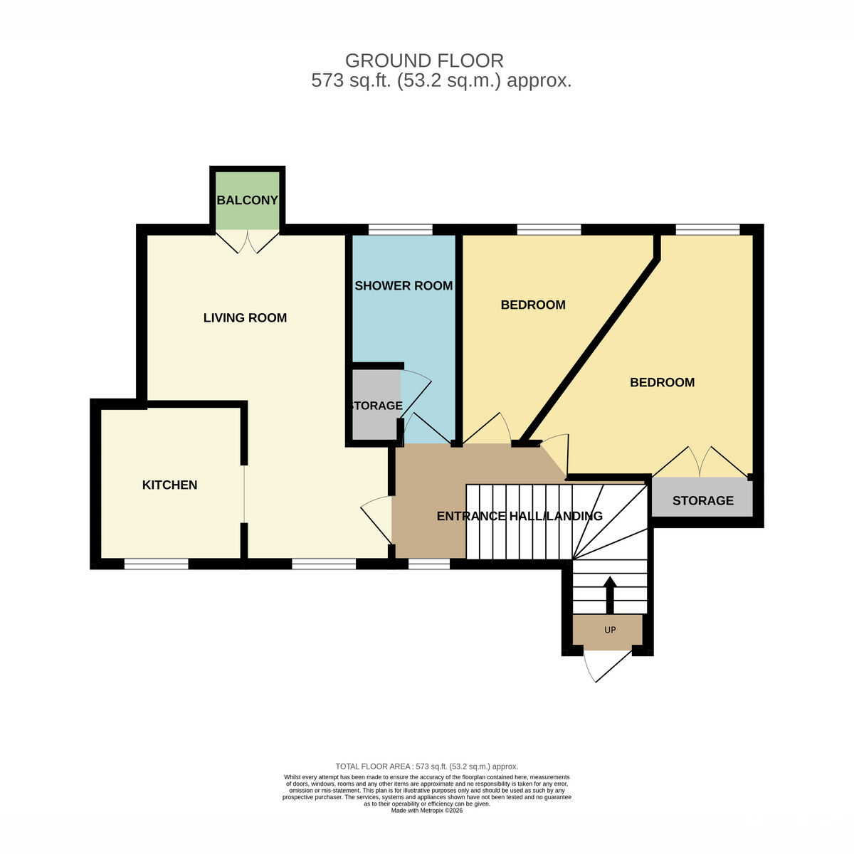 3a, Ardley Crescent, Bishop's Stortford floorplan