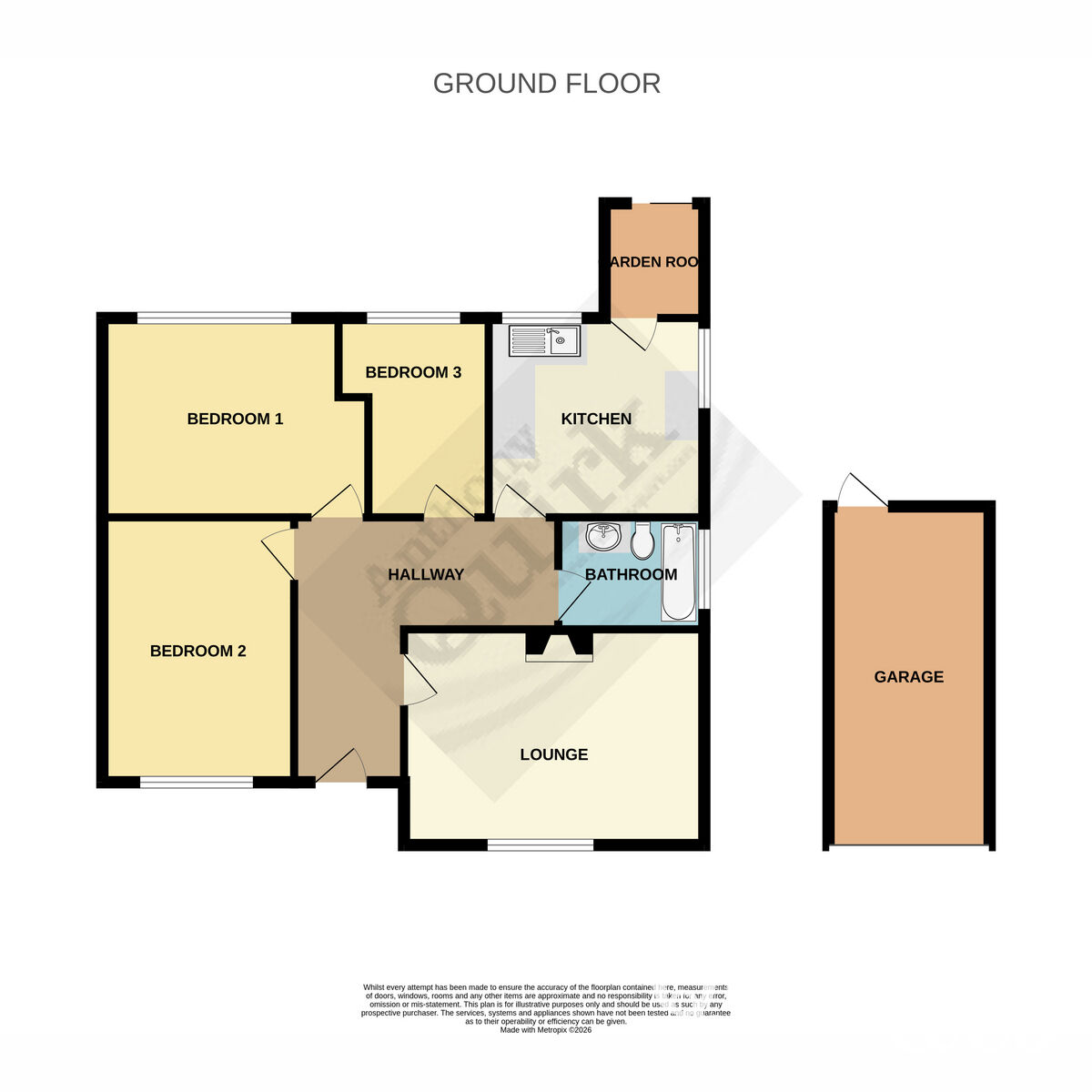 3, Barbara Avenue, Canvey Island floorplan