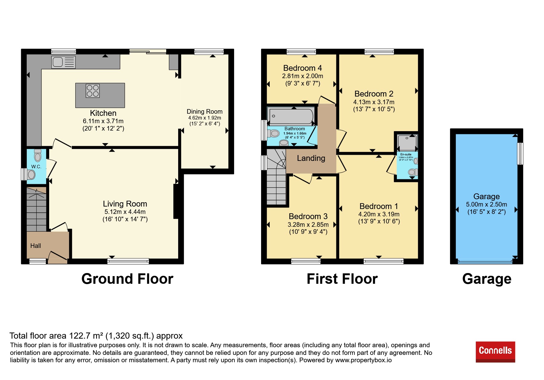 16, Waltham Rise, MELTON MOWBRAY floorplan
