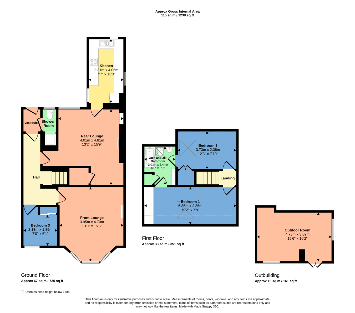 8, Spring Valley, Maitland Street,, Leven floorplan