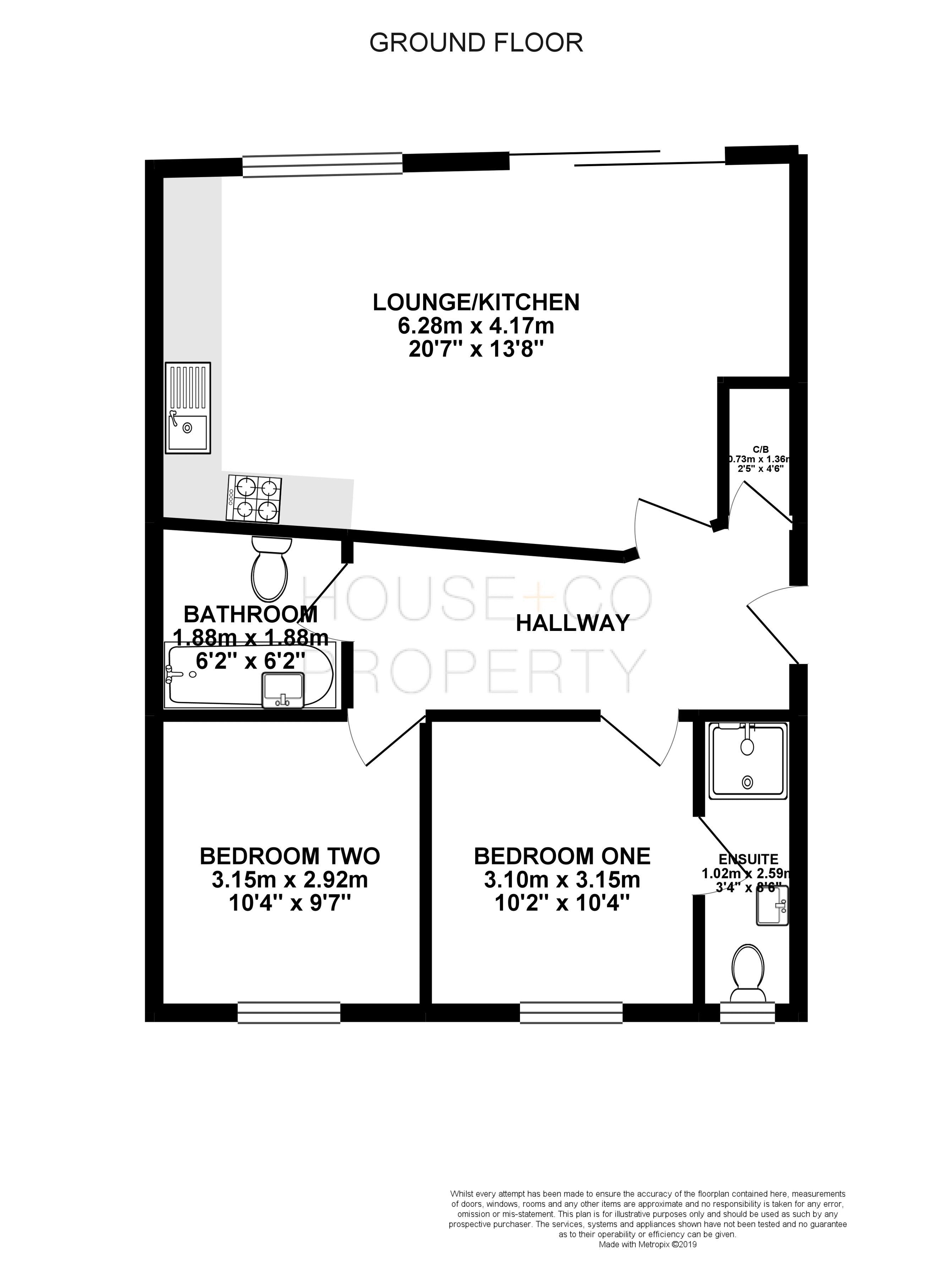 2 Bedrooms Flat for sale in Weavers Mill Close, Bristol BS5