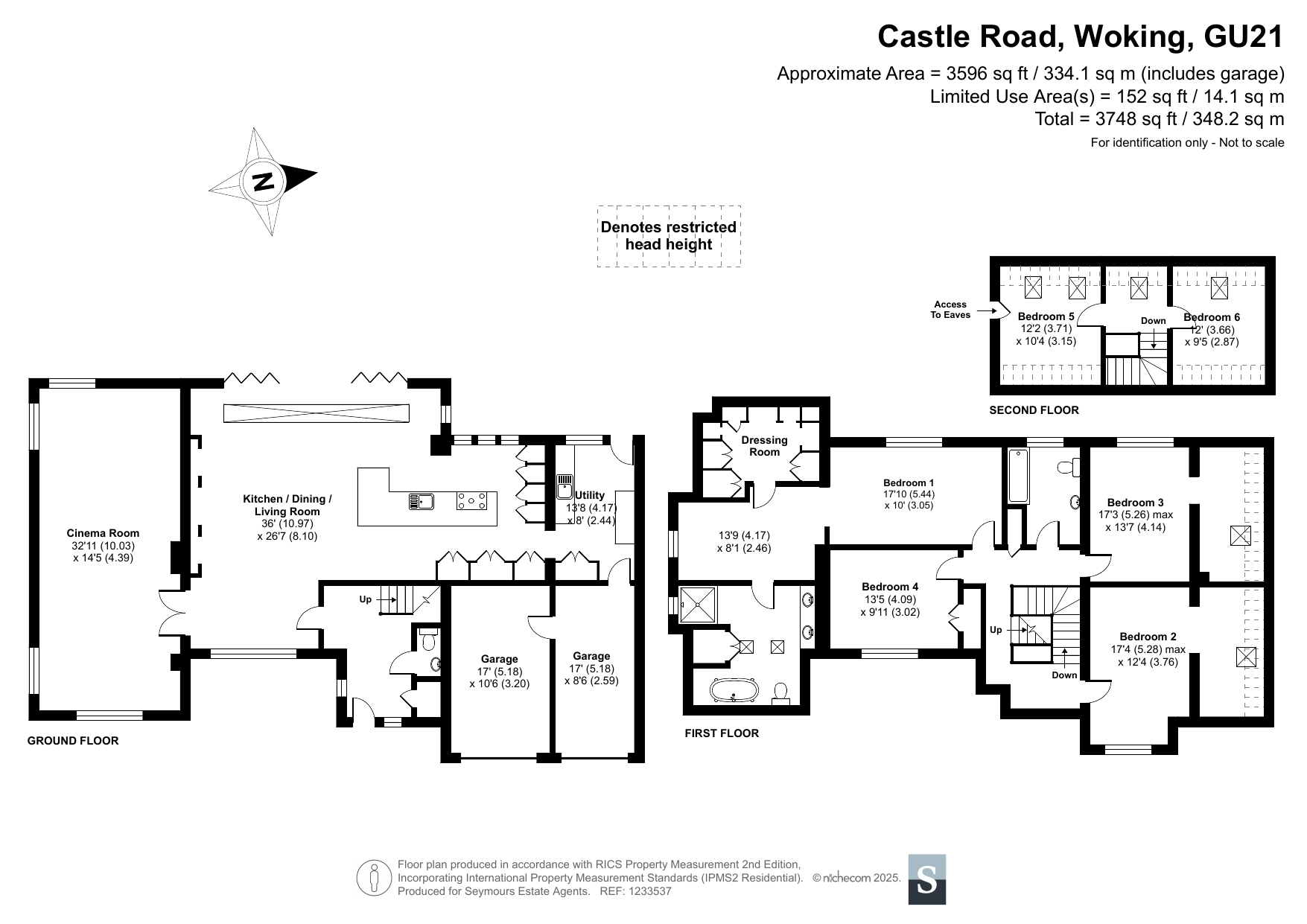 Beechways,, Castle Road, Surrey floorplan