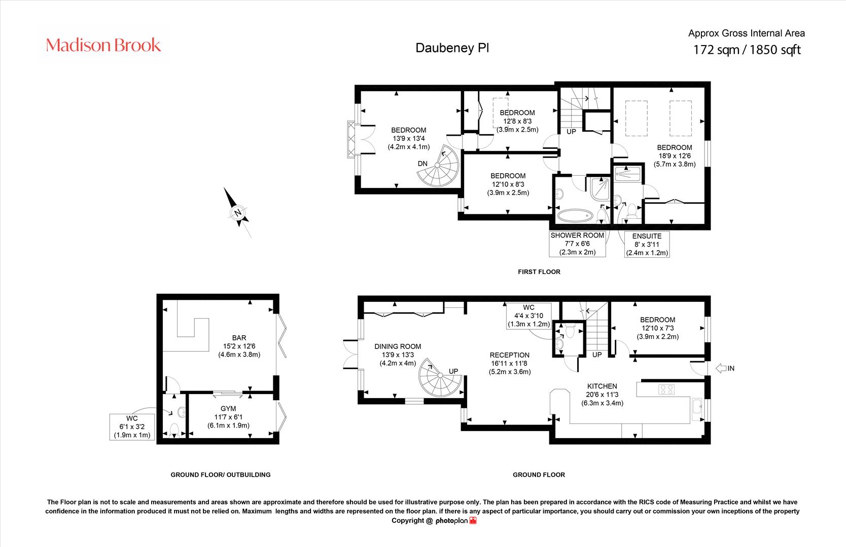 5, Daubeney Place, Hampton floorplan