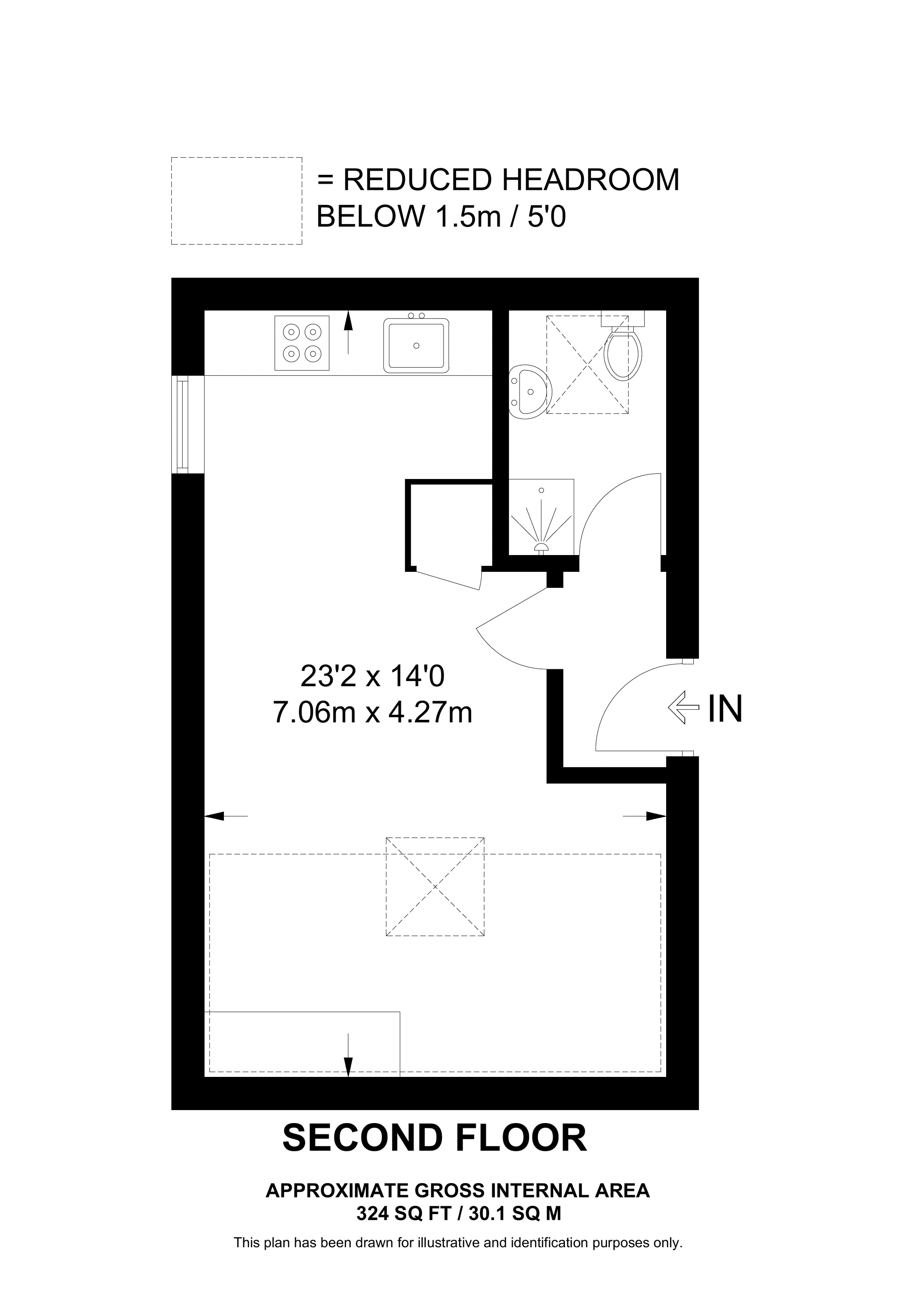 14 Culmington Road floorplan