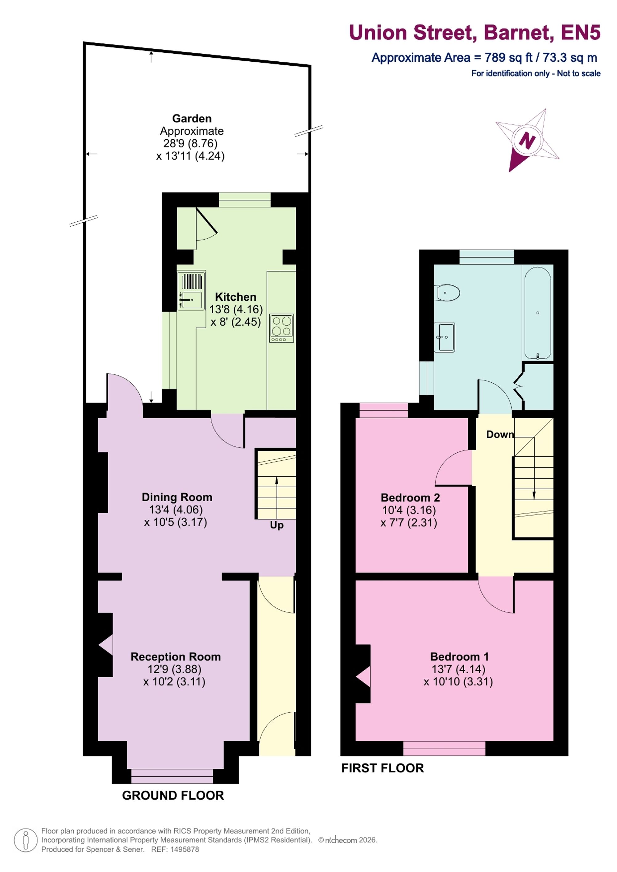 59 Union Street, Barnet floorplan