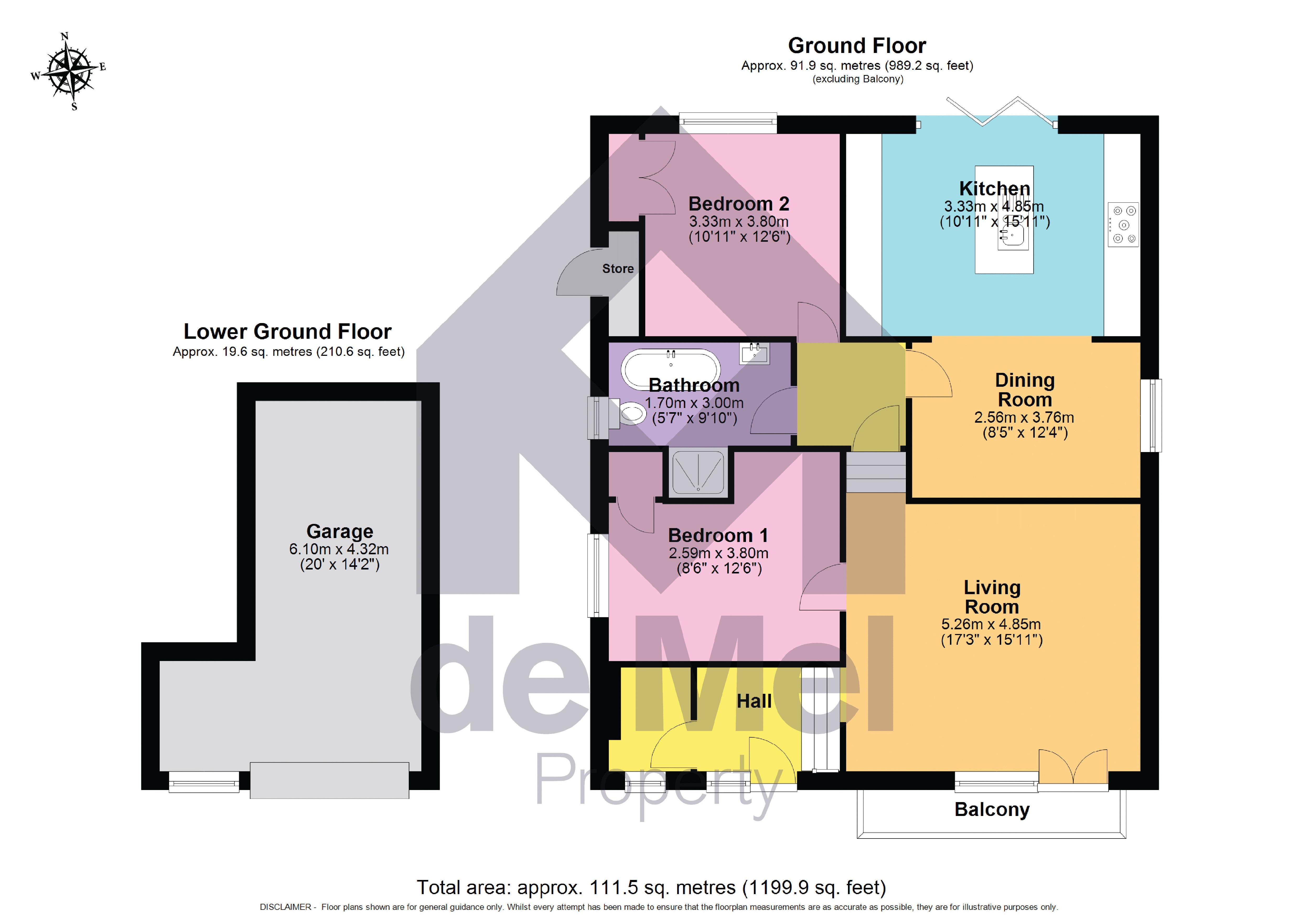 31, Copt Elm Close, Cheltenham floorplan