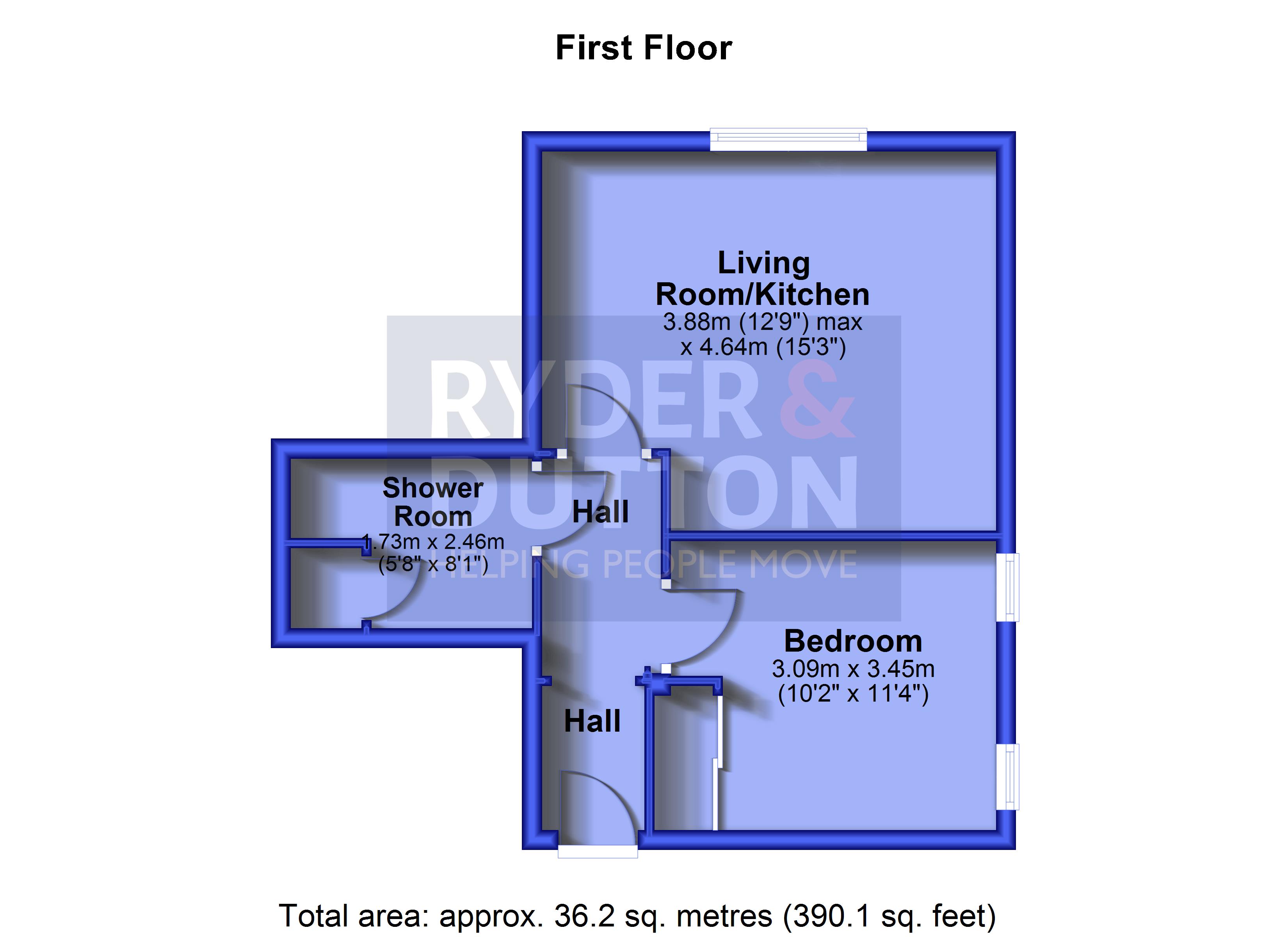 Edgerton Road, West Yorkshire floorplan