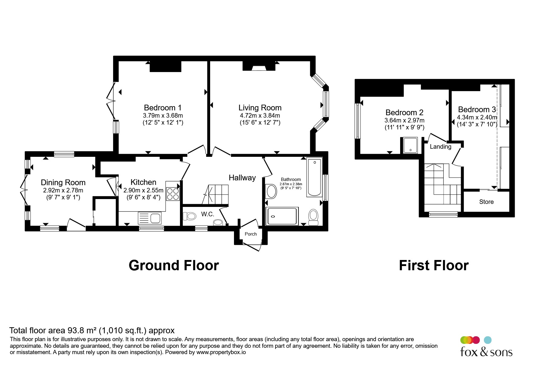45, Upper Brighton Road, Lancing floorplan