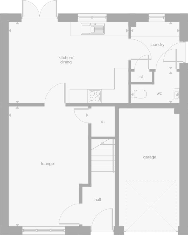 36, Meikle Earnock Road, Hamilton floorplan