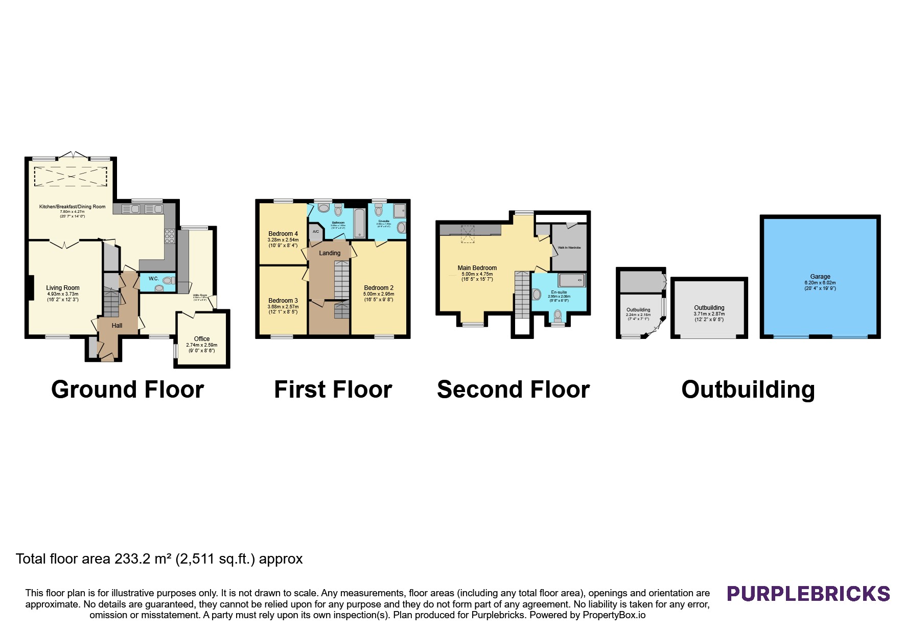 5, Wakefords Copse, Fleet floorplan