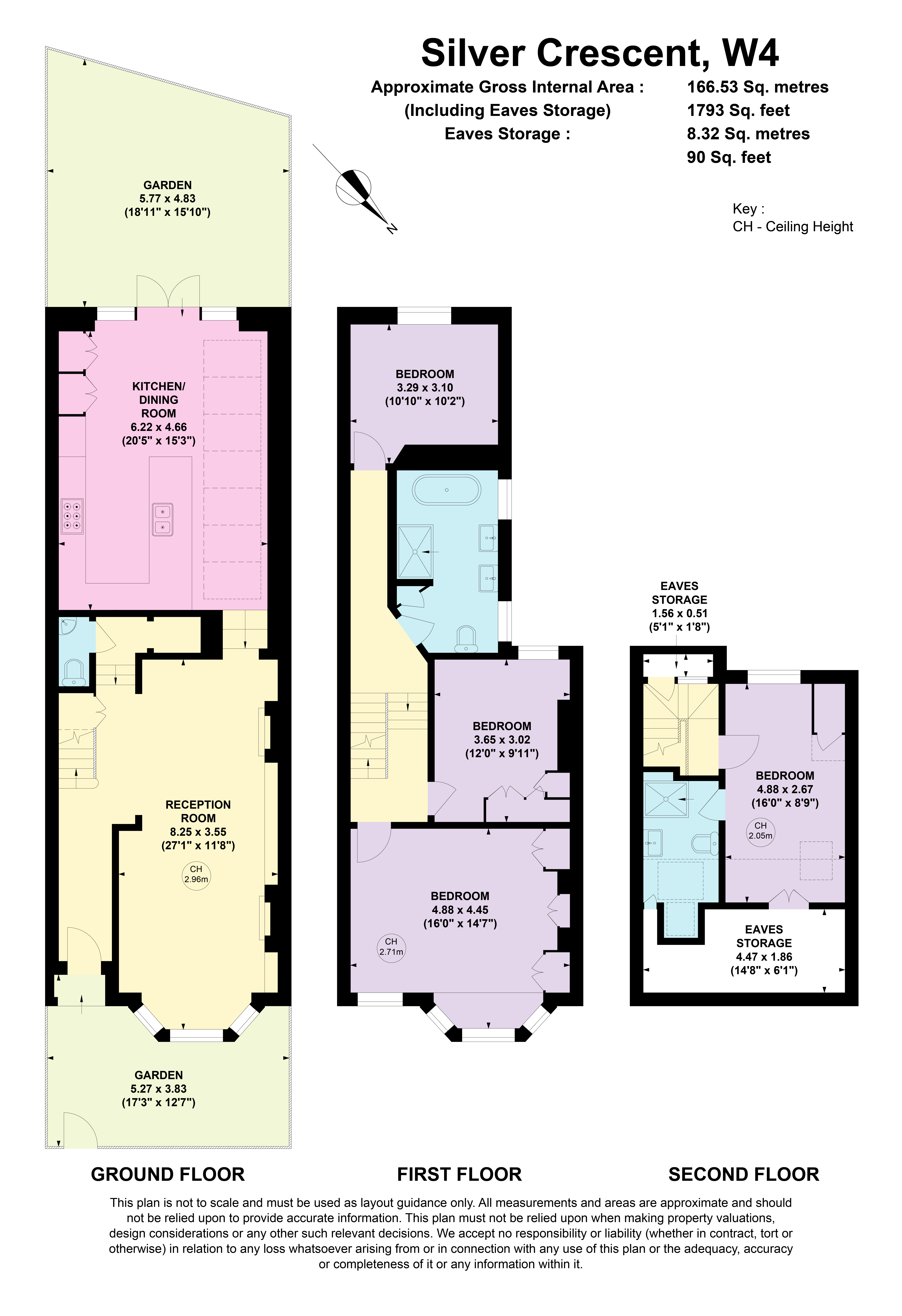 43, Silver Crescent, London floorplan
