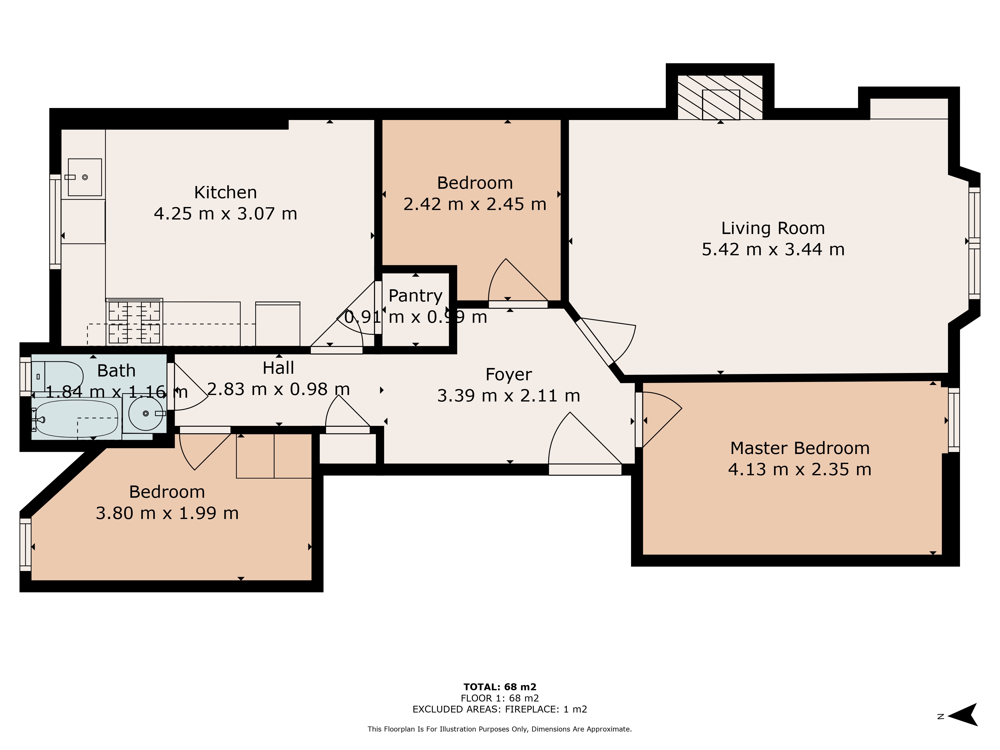 Royal Park Terrace, Edinburgh EH8, 2 bedroom flat for sale 66703235