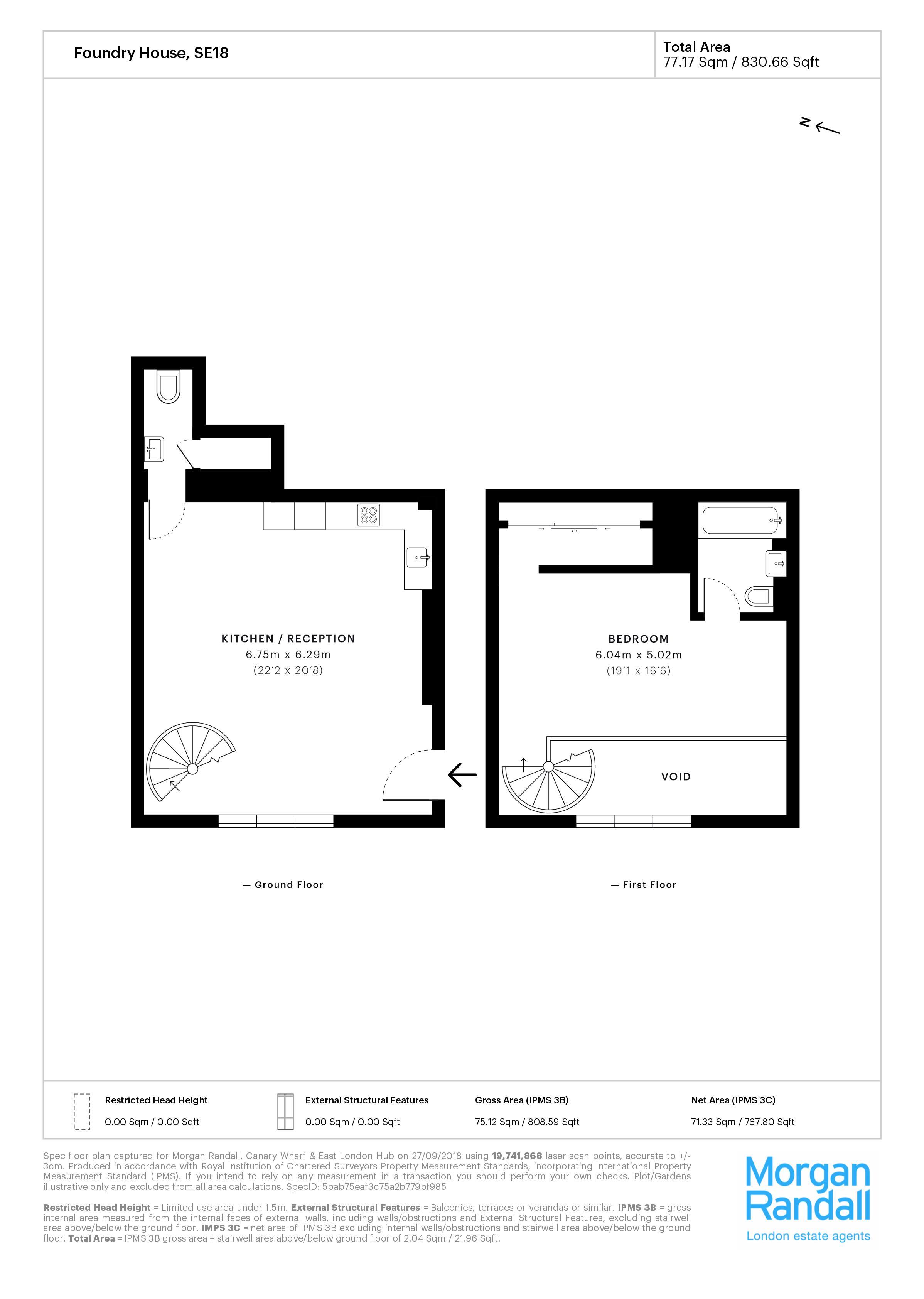 1 Bedrooms Flat to rent in Foundry House, Royal Arsenal SE18