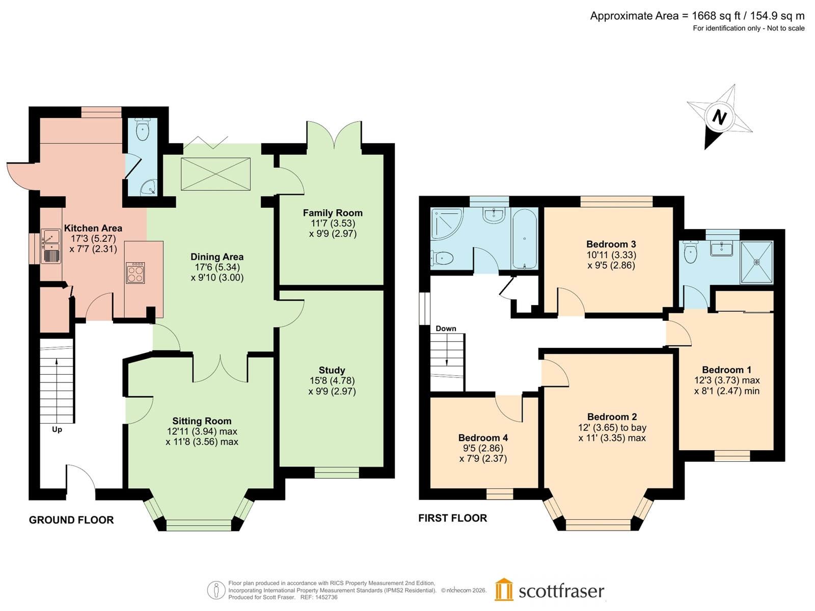 1A, Franklin Road, Oxford floorplan