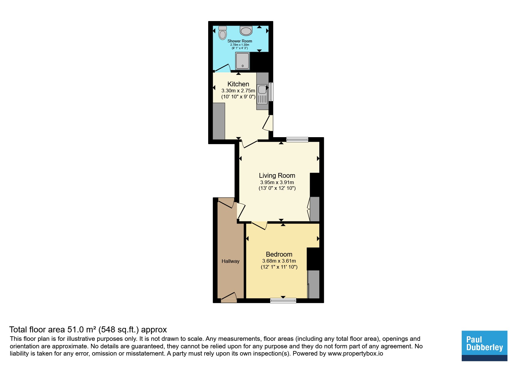 5, Regent Street, Willenhall floorplan