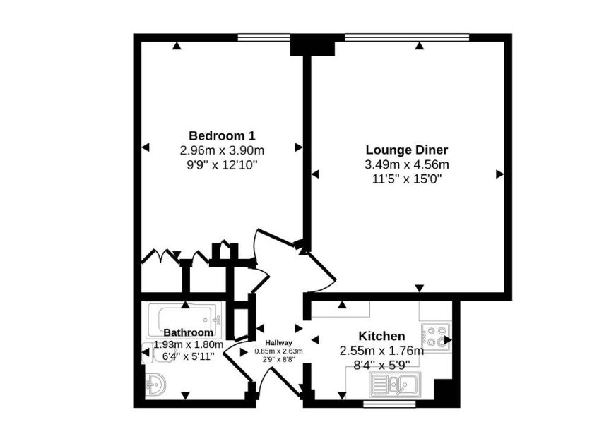 Maida Vale, London floorplan