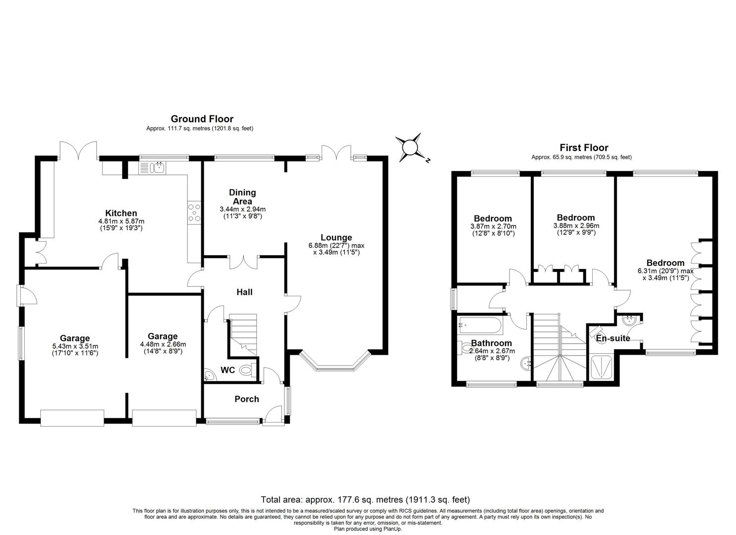 Arden Road, Dorridge, Solihull B93, 3 bedroom detached house for sale