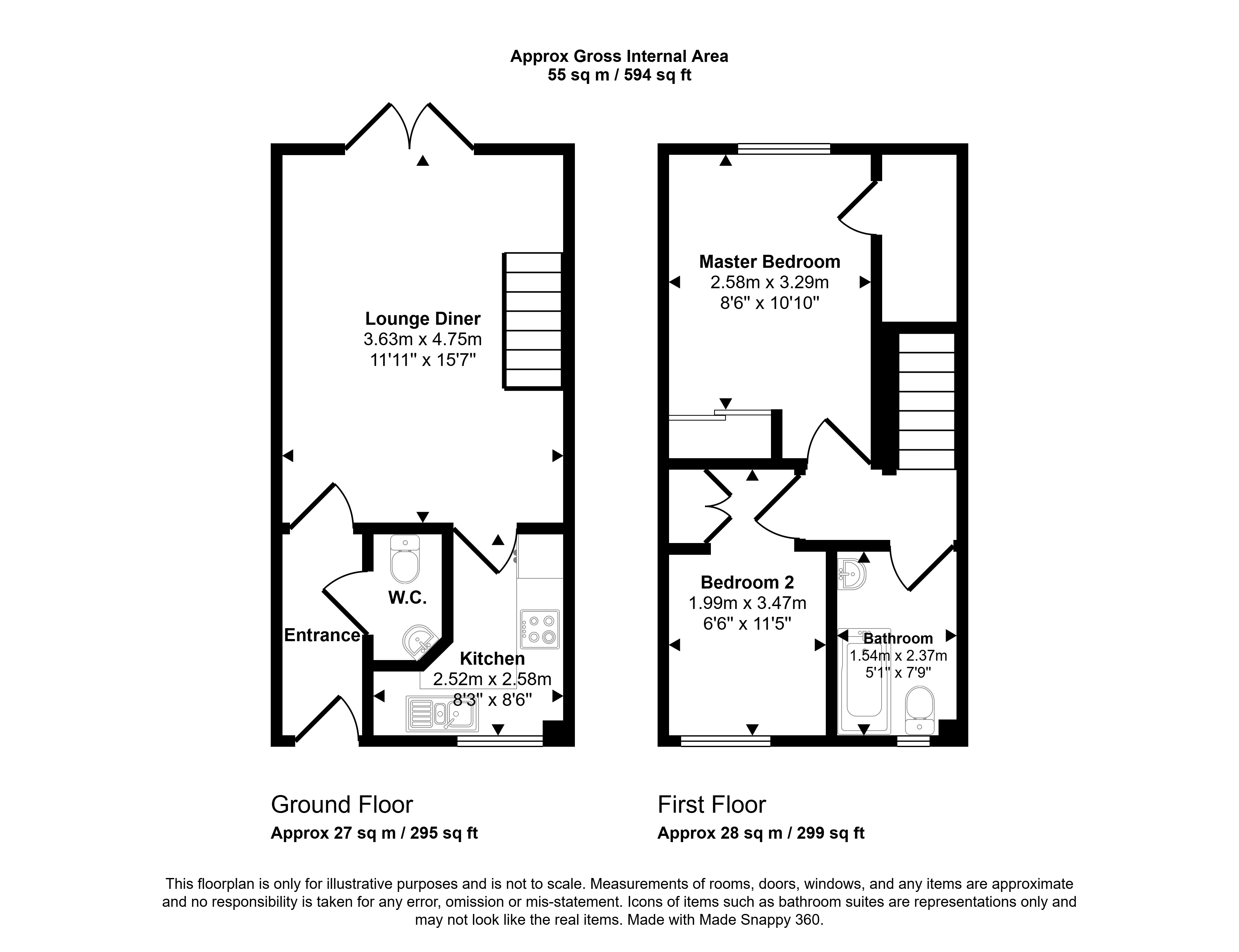 98, Wooler Drive, Stanley floorplan