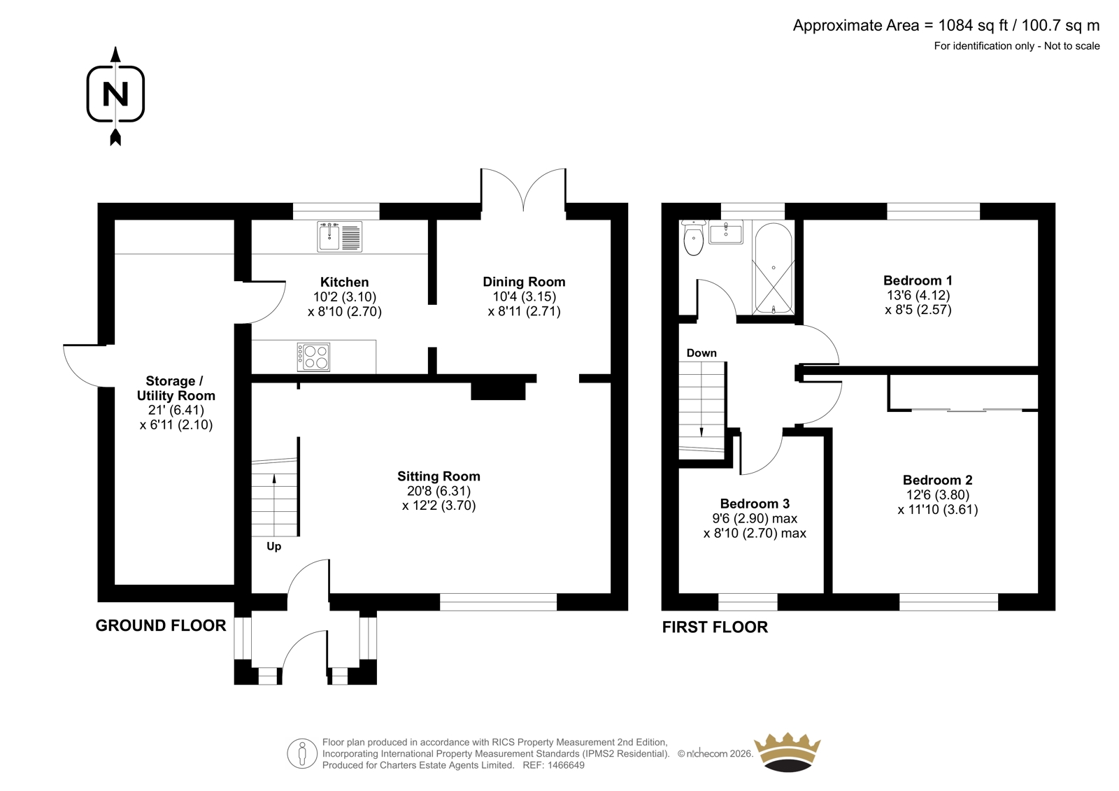 32, Rossington Avenue, Southampton floorplan