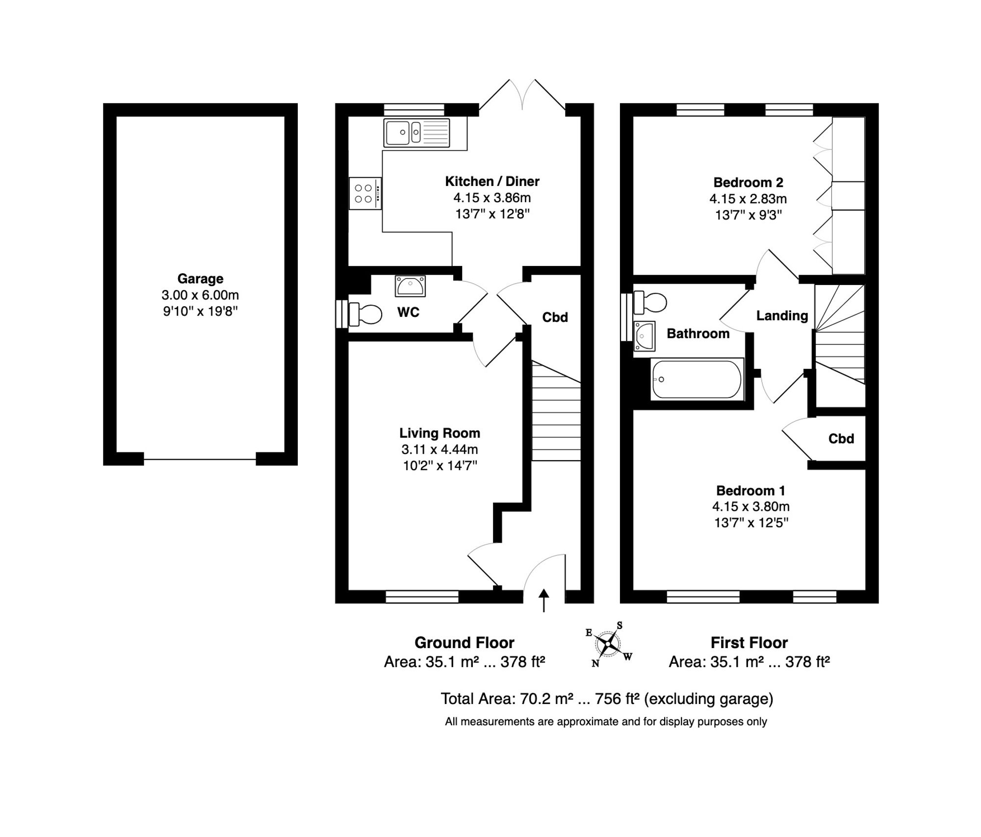 18 Bramble Drive, Harrogate floorplan