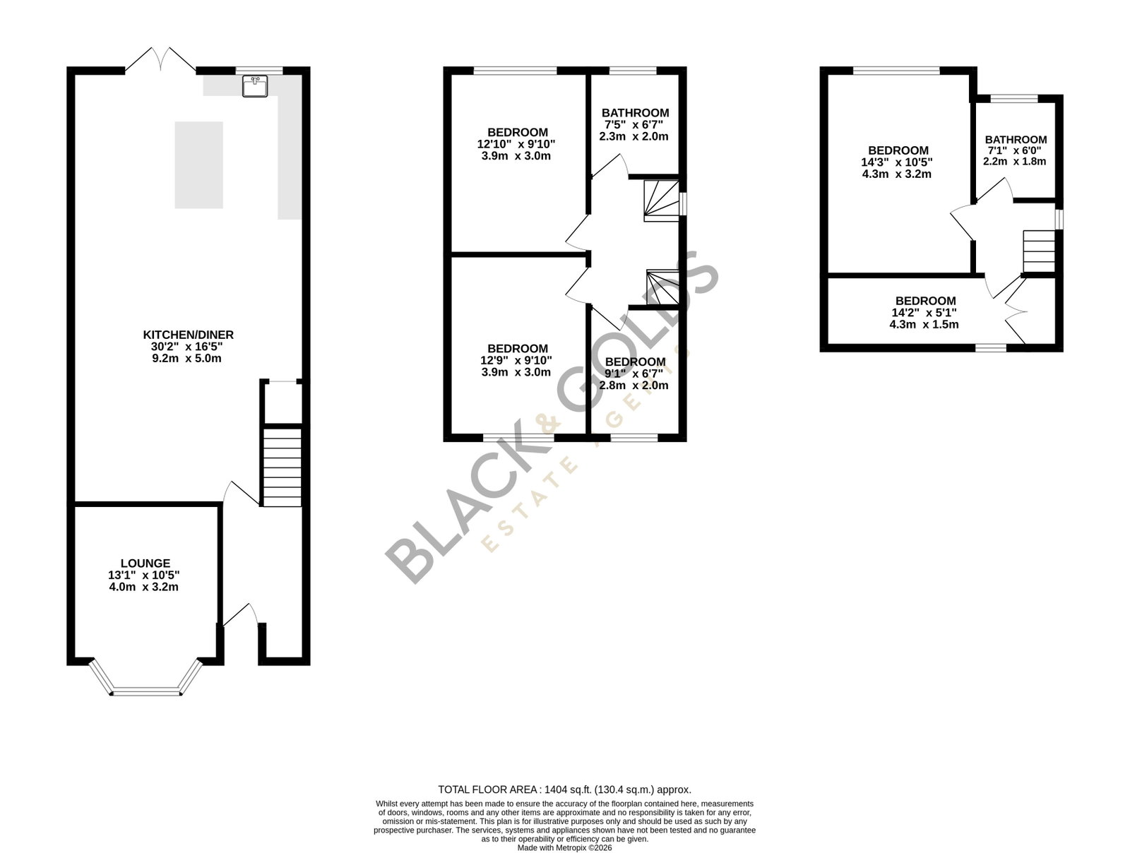 298, Lakey Lane, Birmingham floorplan