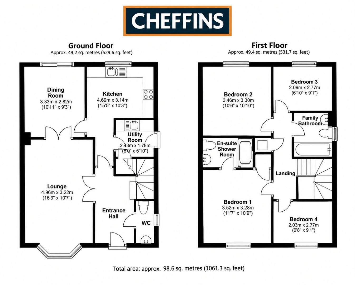 74, Fishers Bank, Littleport floorplan