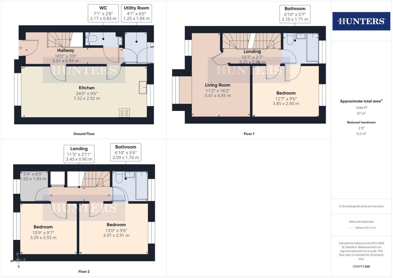 2, High Green Court, Bridlington floorplan