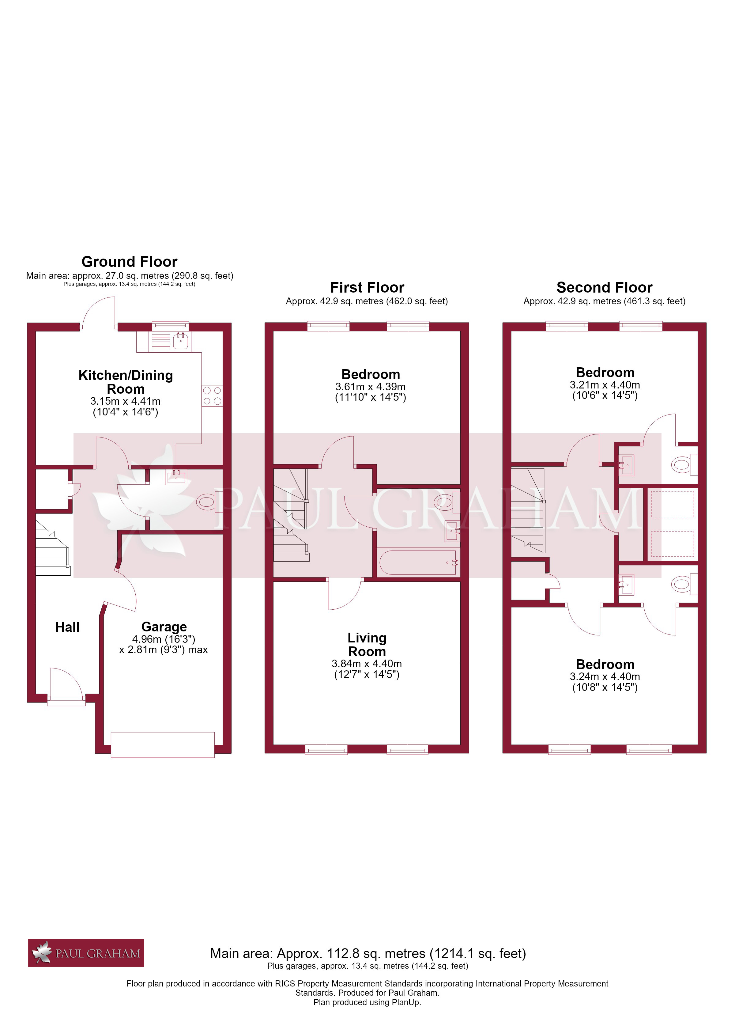 12, Felnex Avenue, Hackbridge floorplan