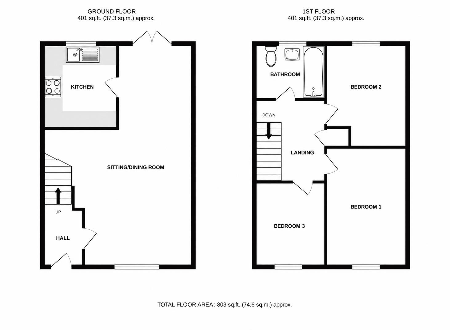 5, The Limes, Peterborough floorplan