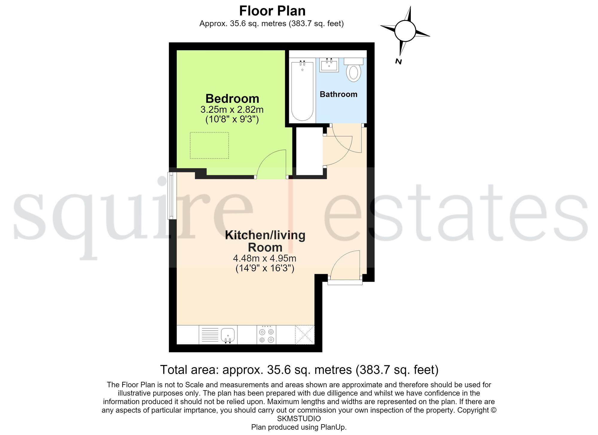 Flat 19, The Exchange, Hemel Hempstead floorplan