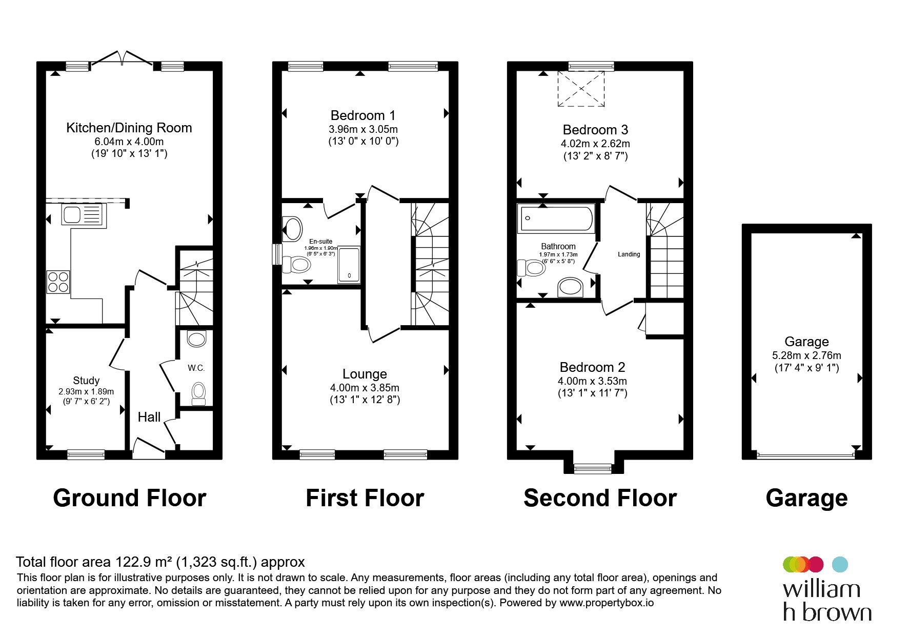 55, Kingfisher Way, Scunthorpe floorplan
