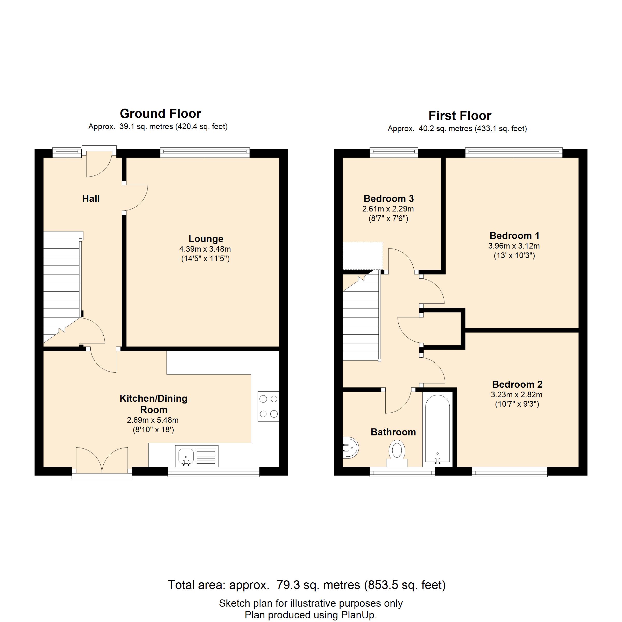 3 Bedrooms End terrace house to rent in Edgeworth, Yate, South Gloucestershire BS37