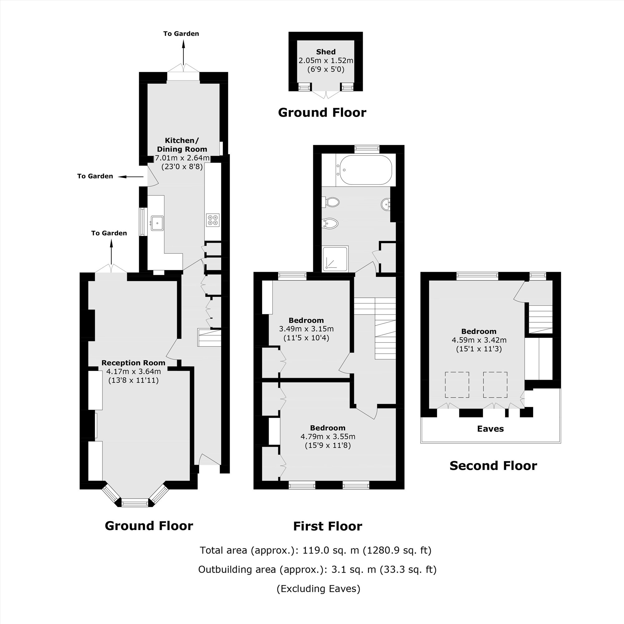 33, Jocelyn Road, Richmond floorplan