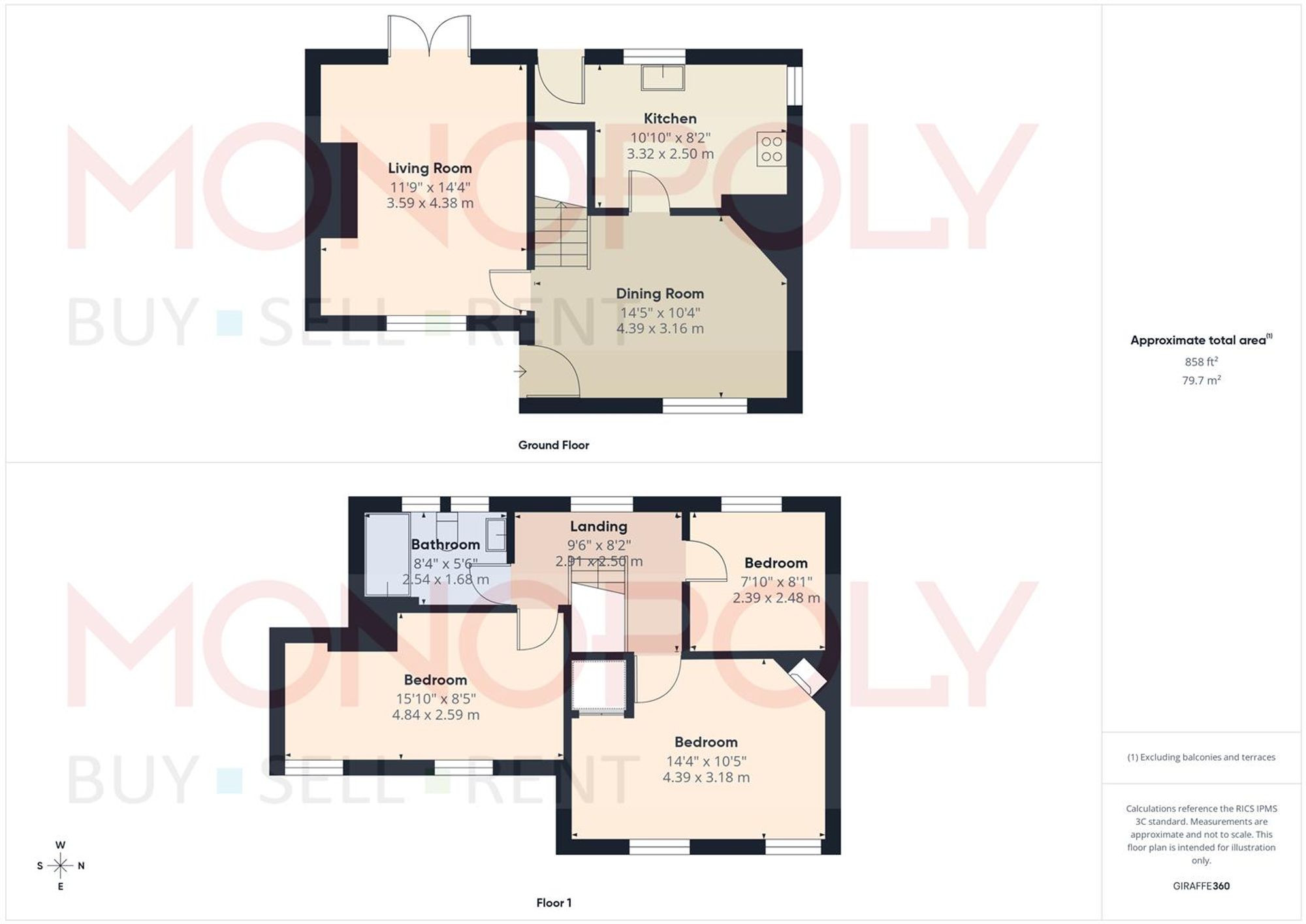 6 Central Avenue, Wrexham floorplan