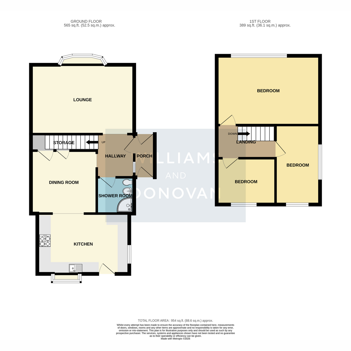 1, Merrivale, Benfleet floorplan