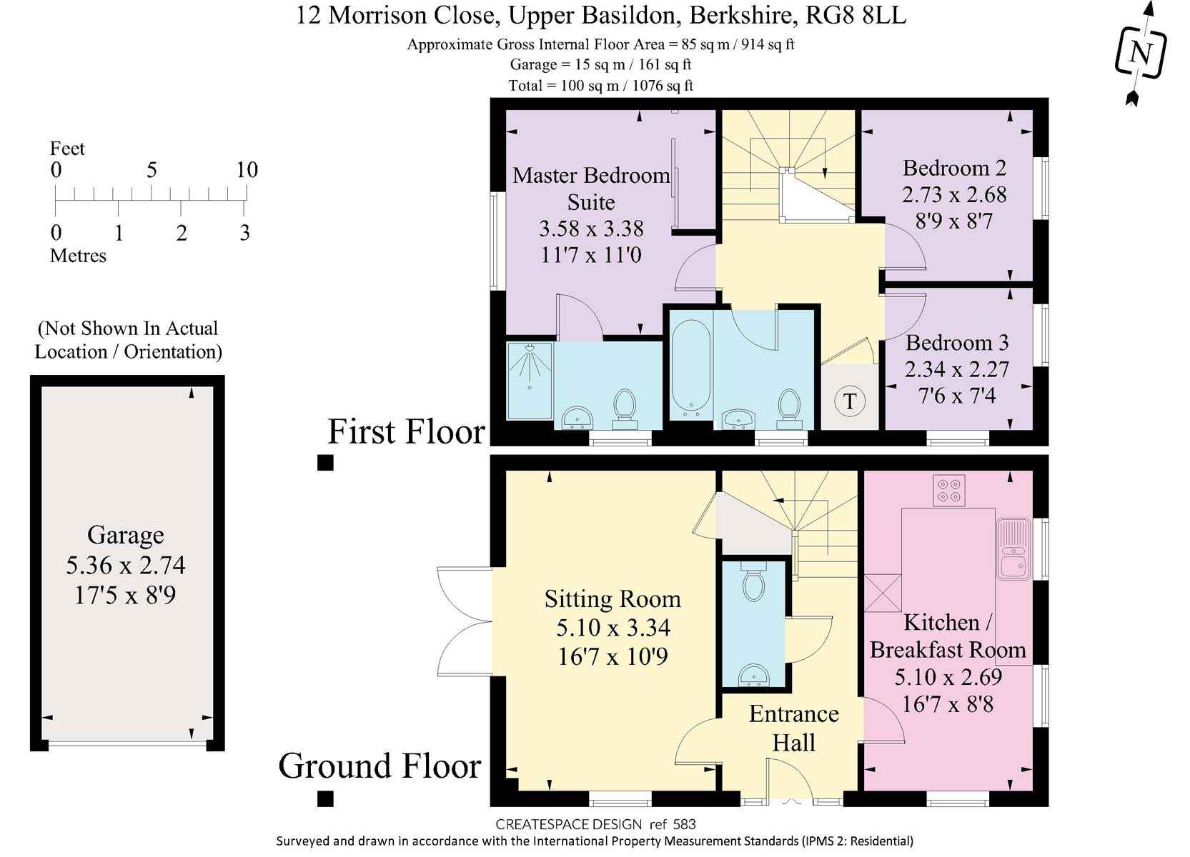 12, Morrison Close, Reading floorplan