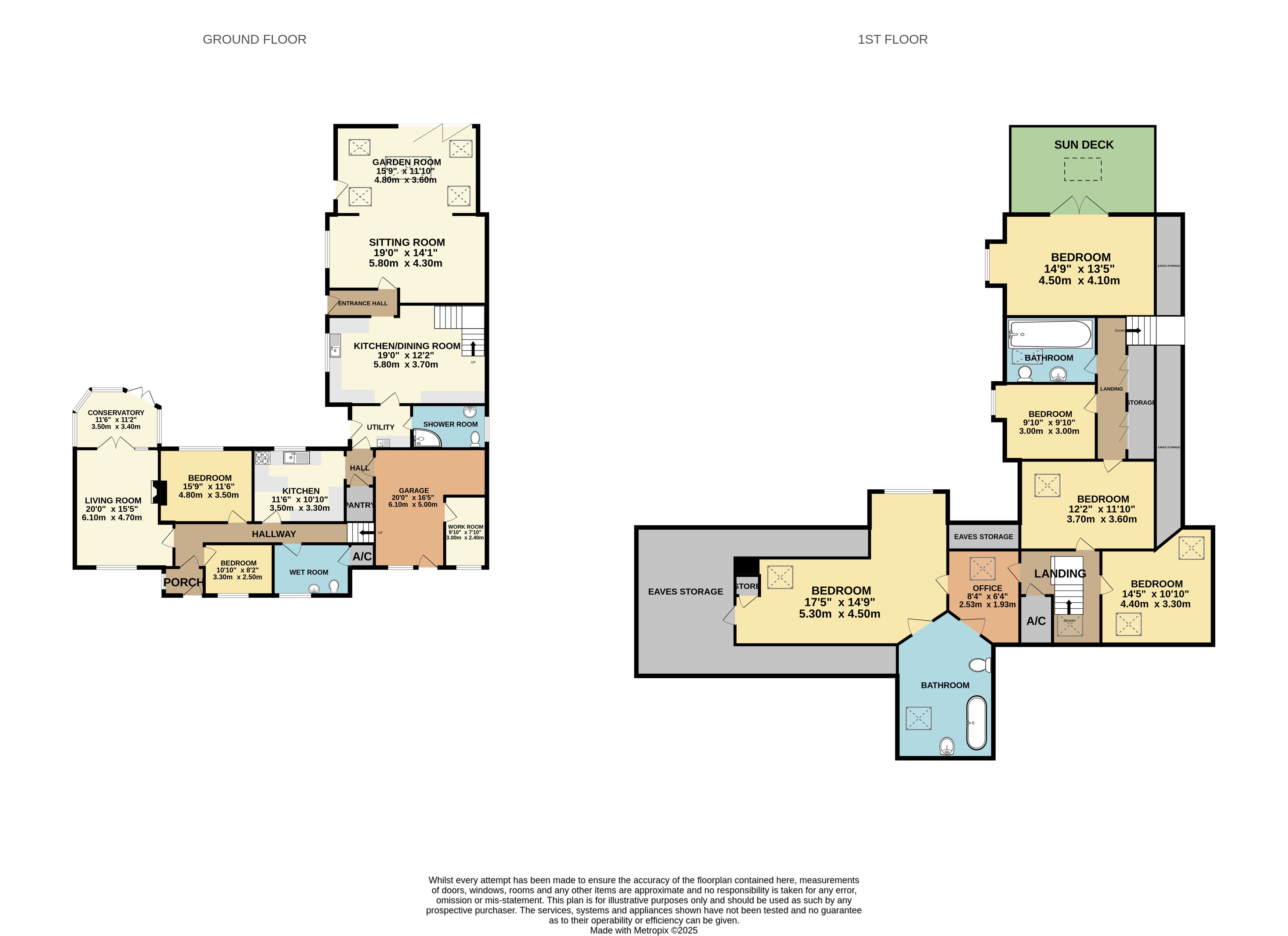 Penridge, Ramsden Lane, Offwell floorplan