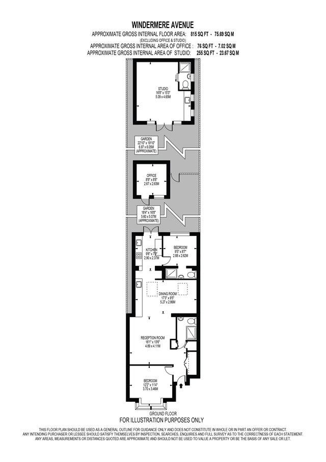 17a, Windermere Avenue, Merton Park floorplan