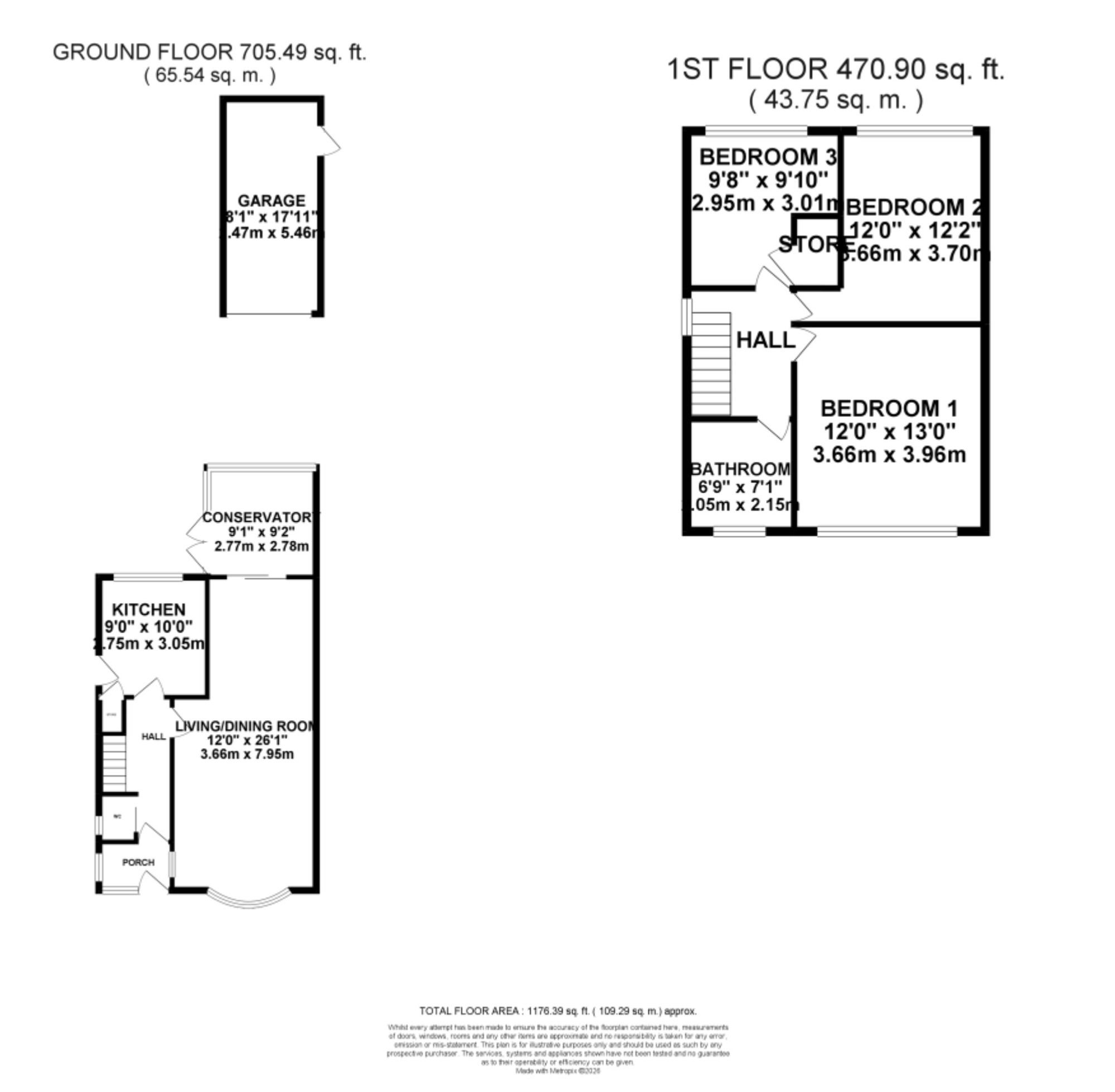 20 Meaford Road, Stoke-On-Trent floorplan