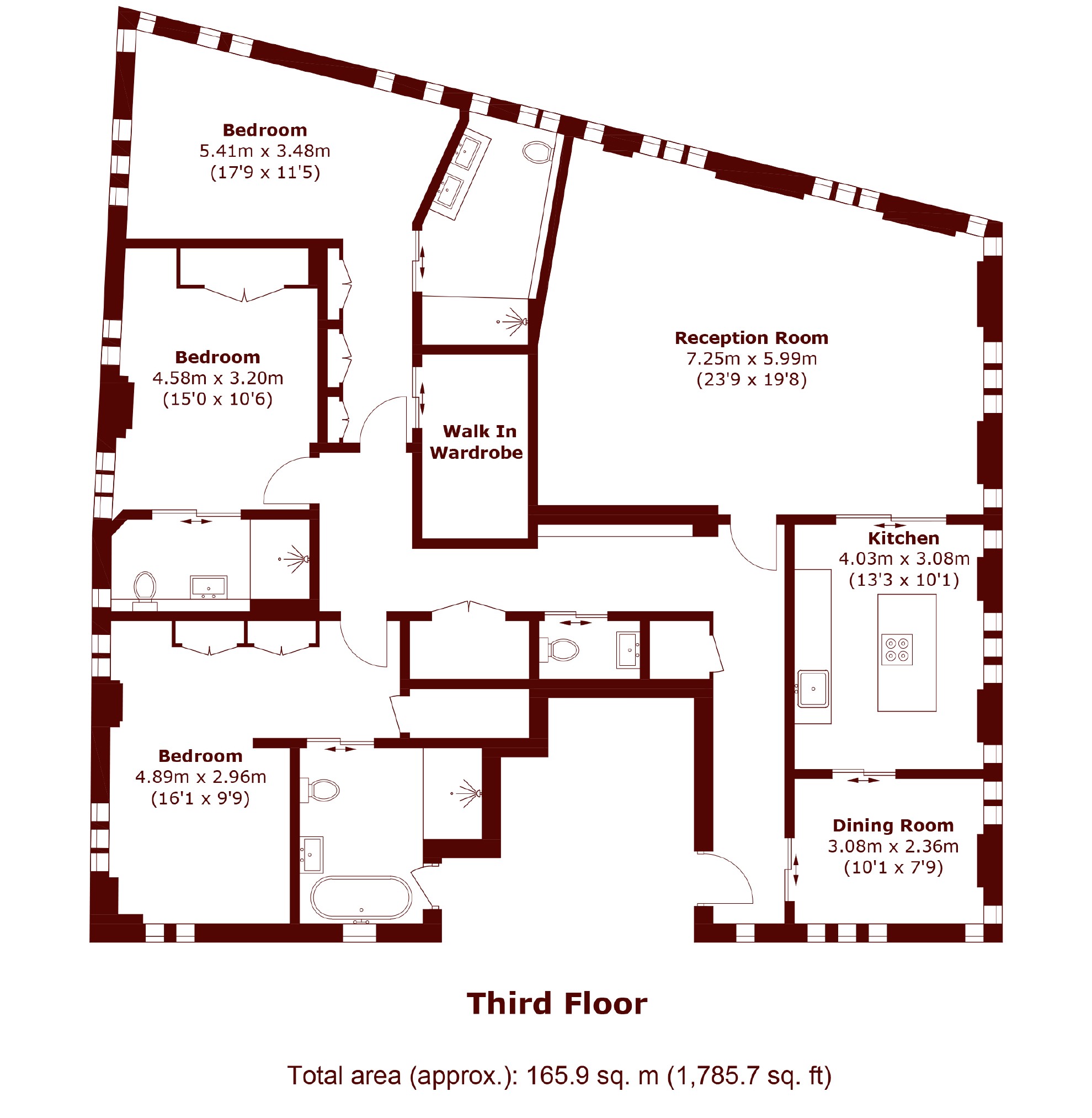Kensington Church Street, London floorplan