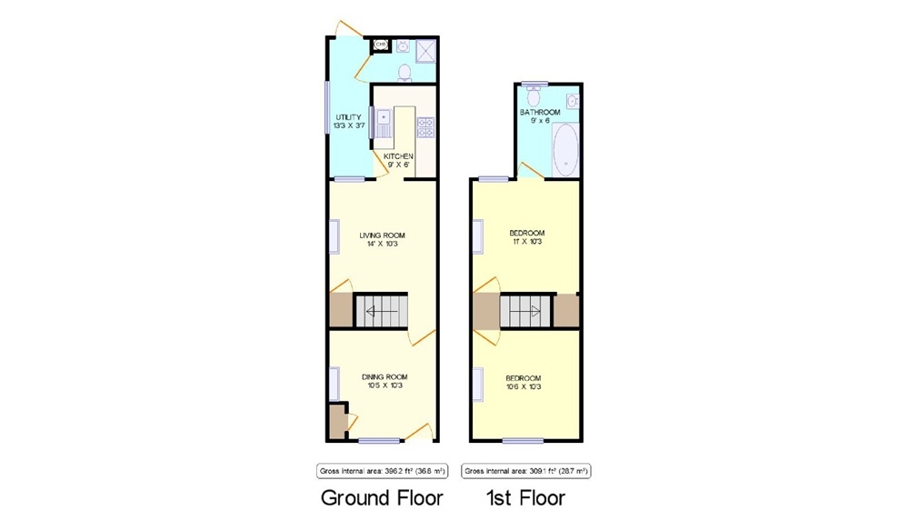 2 Bedrooms Terraced house for sale in Shaftesbury Road, Watford, Hertfordshire WD17