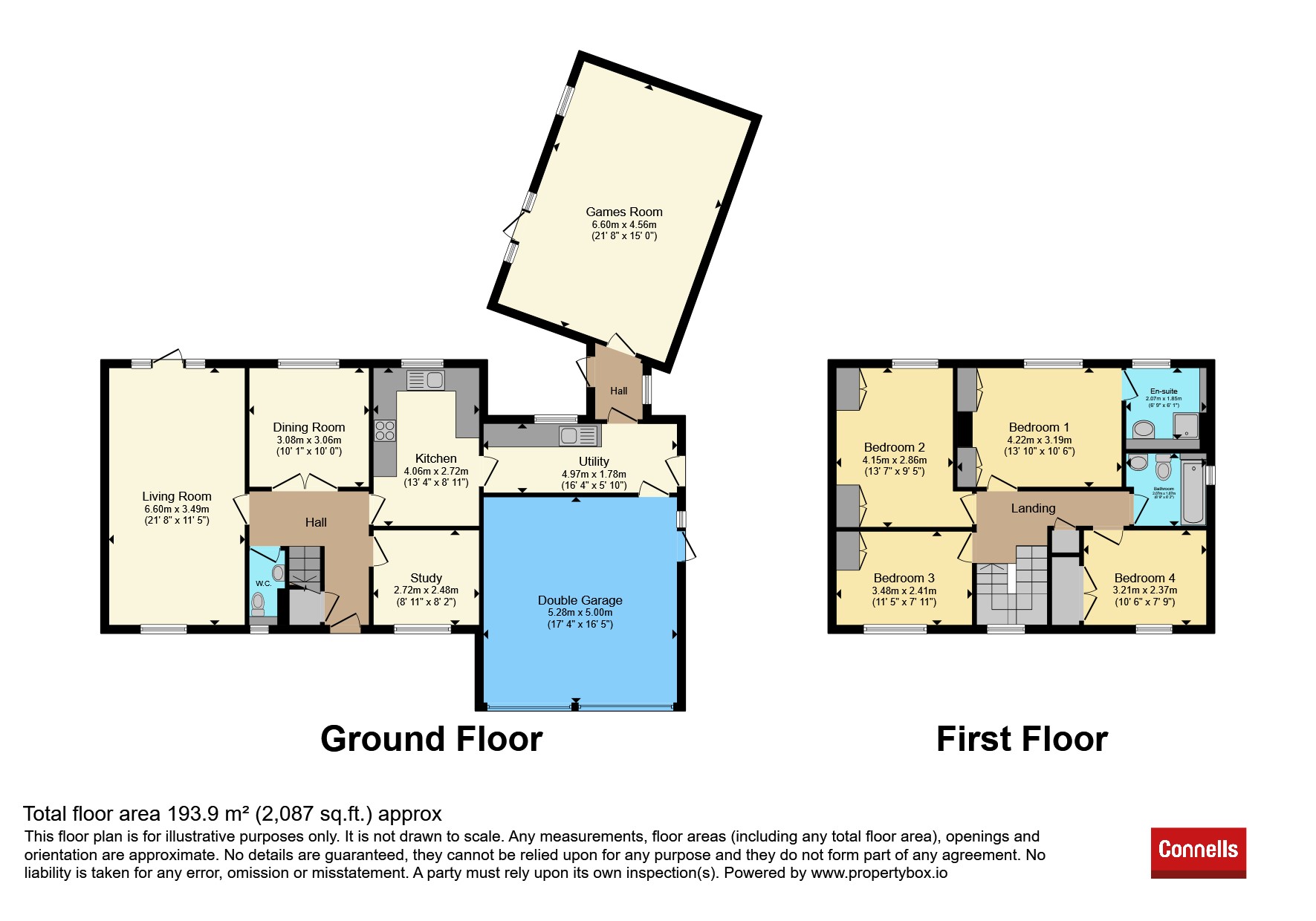16, Tyler Close, Bristol floorplan