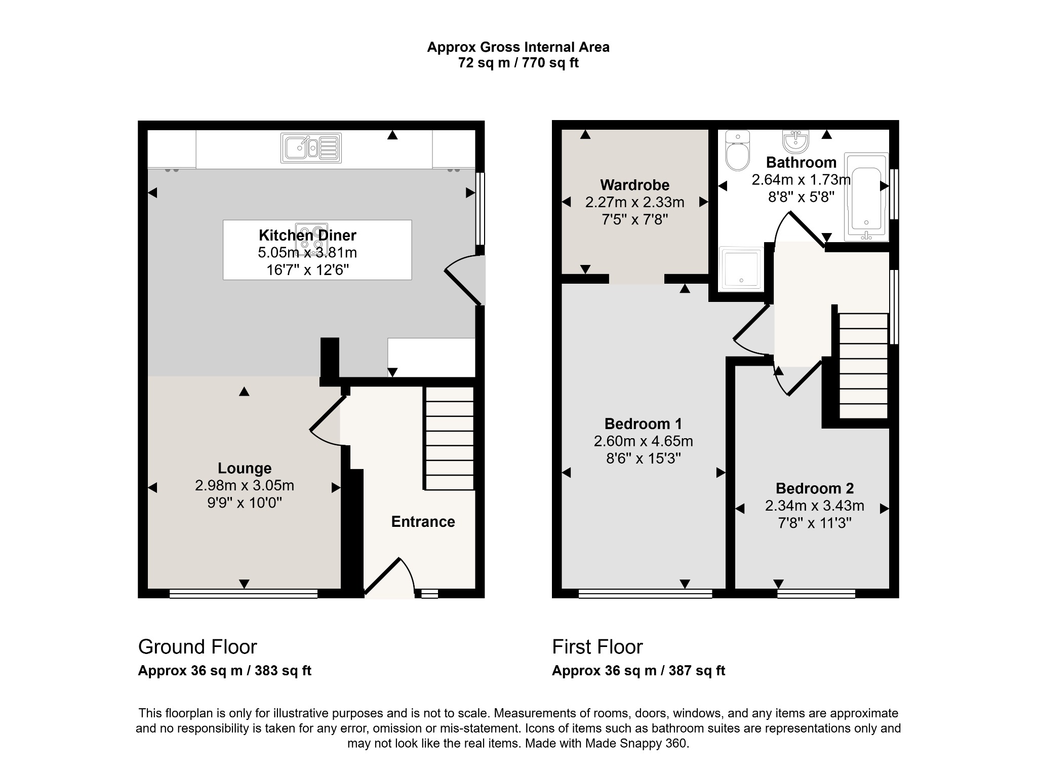 1 Pwllmawr Court, Wentloog Road, Cardiff floorplan