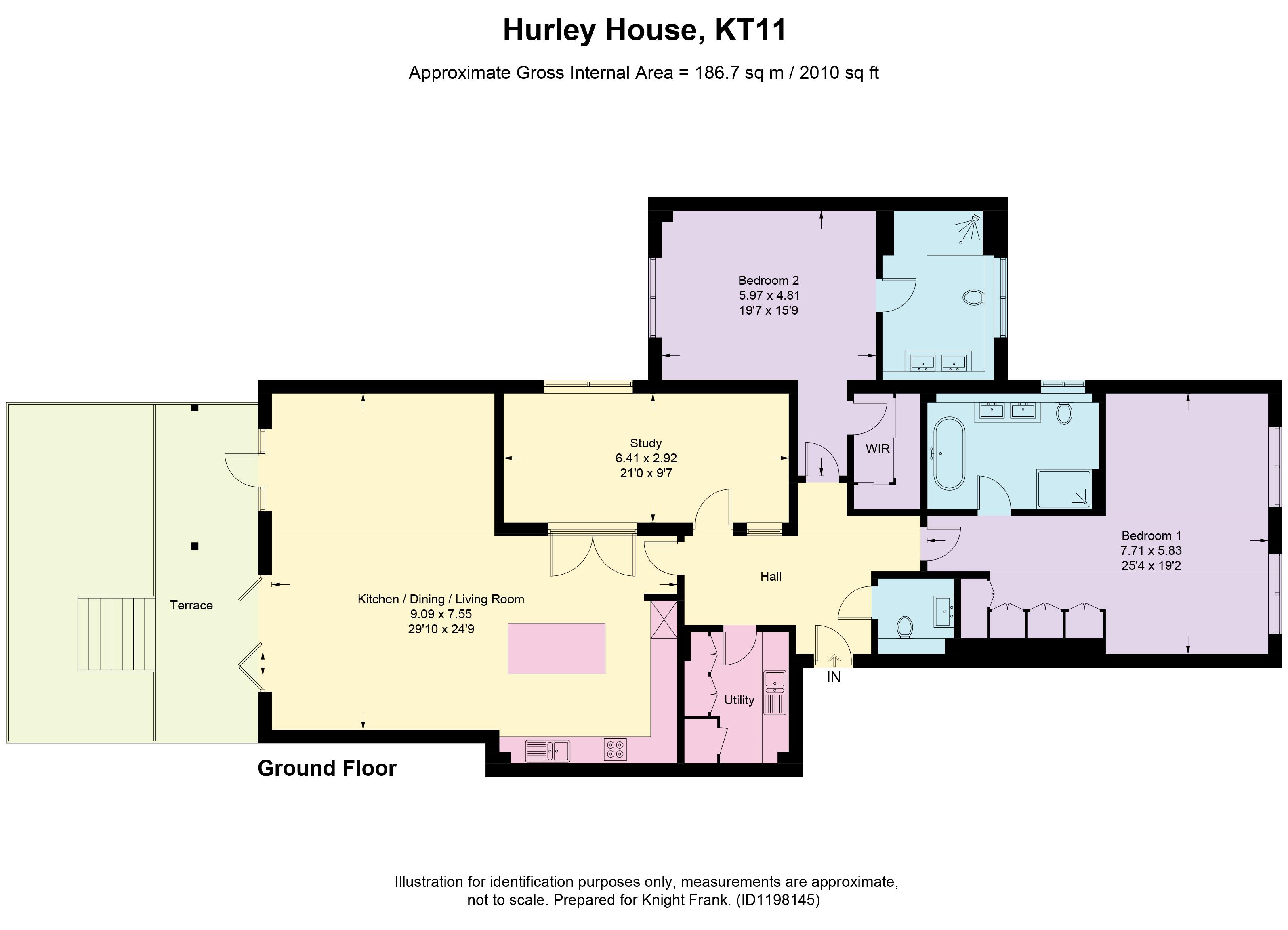 9, Leigh Court Close, Cobham floorplan