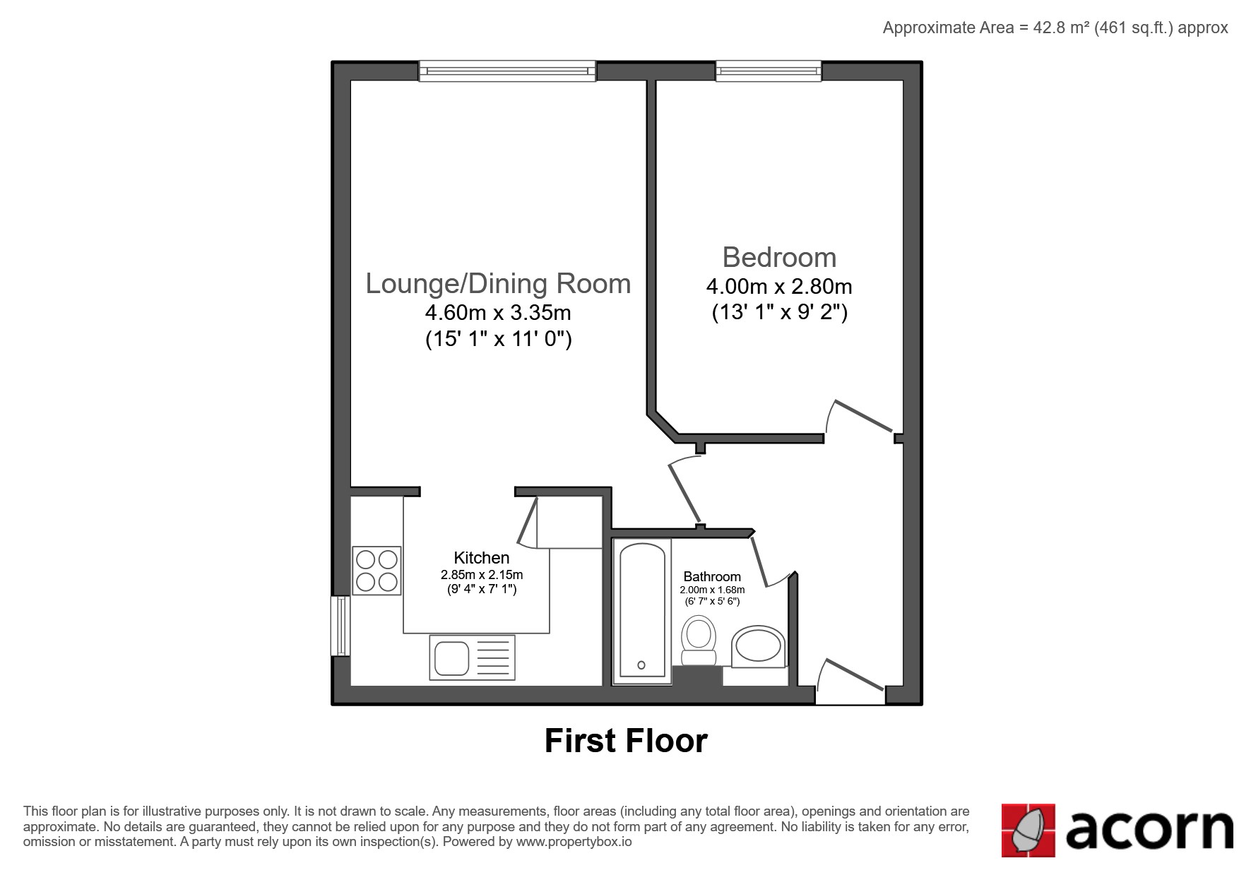 Cumberland Place, Catford floorplan
