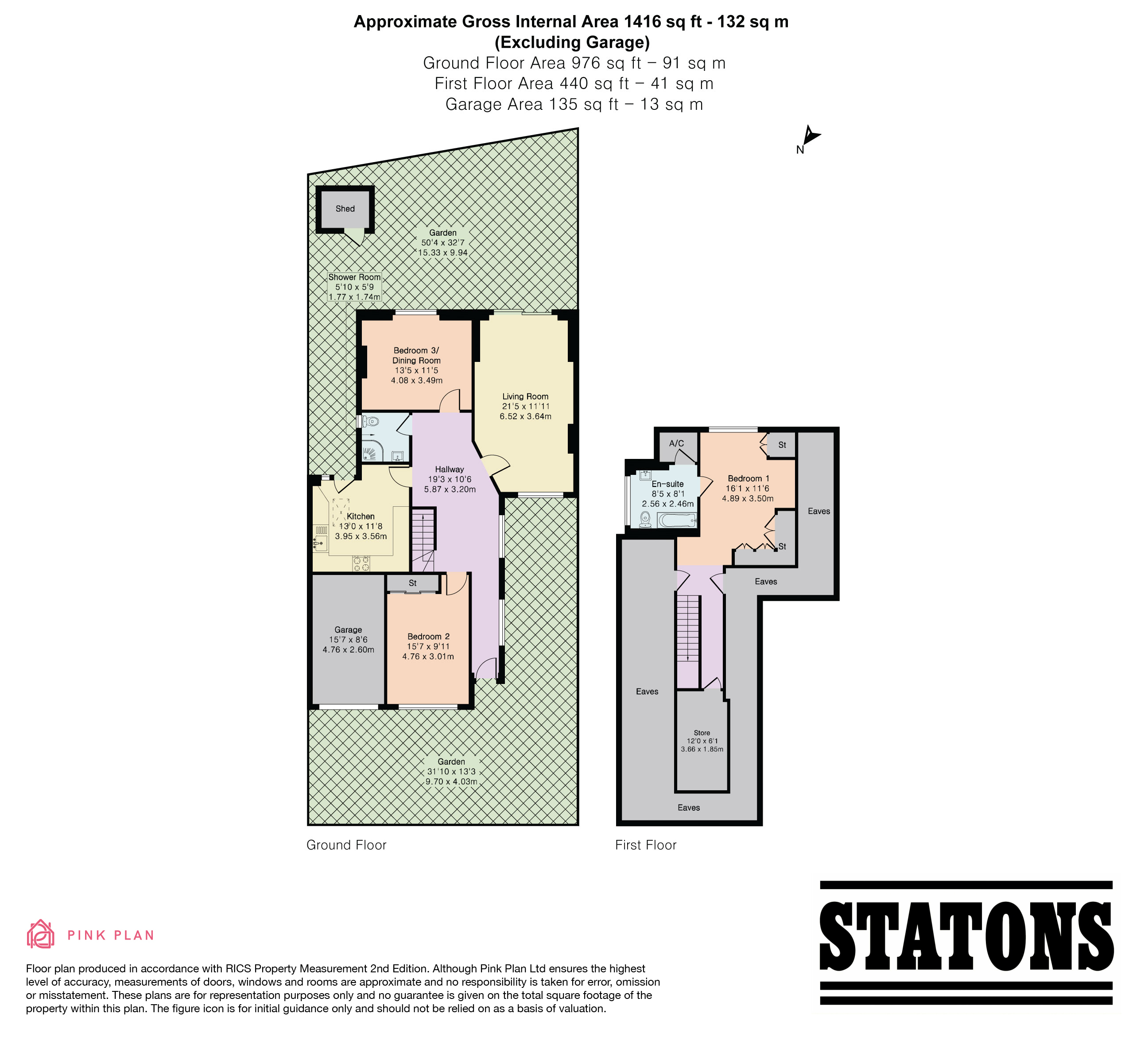 74, Ashurst Road, Barnet floorplan
