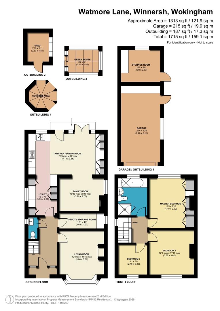 33, Watmore Lane, Winnersh floorplan